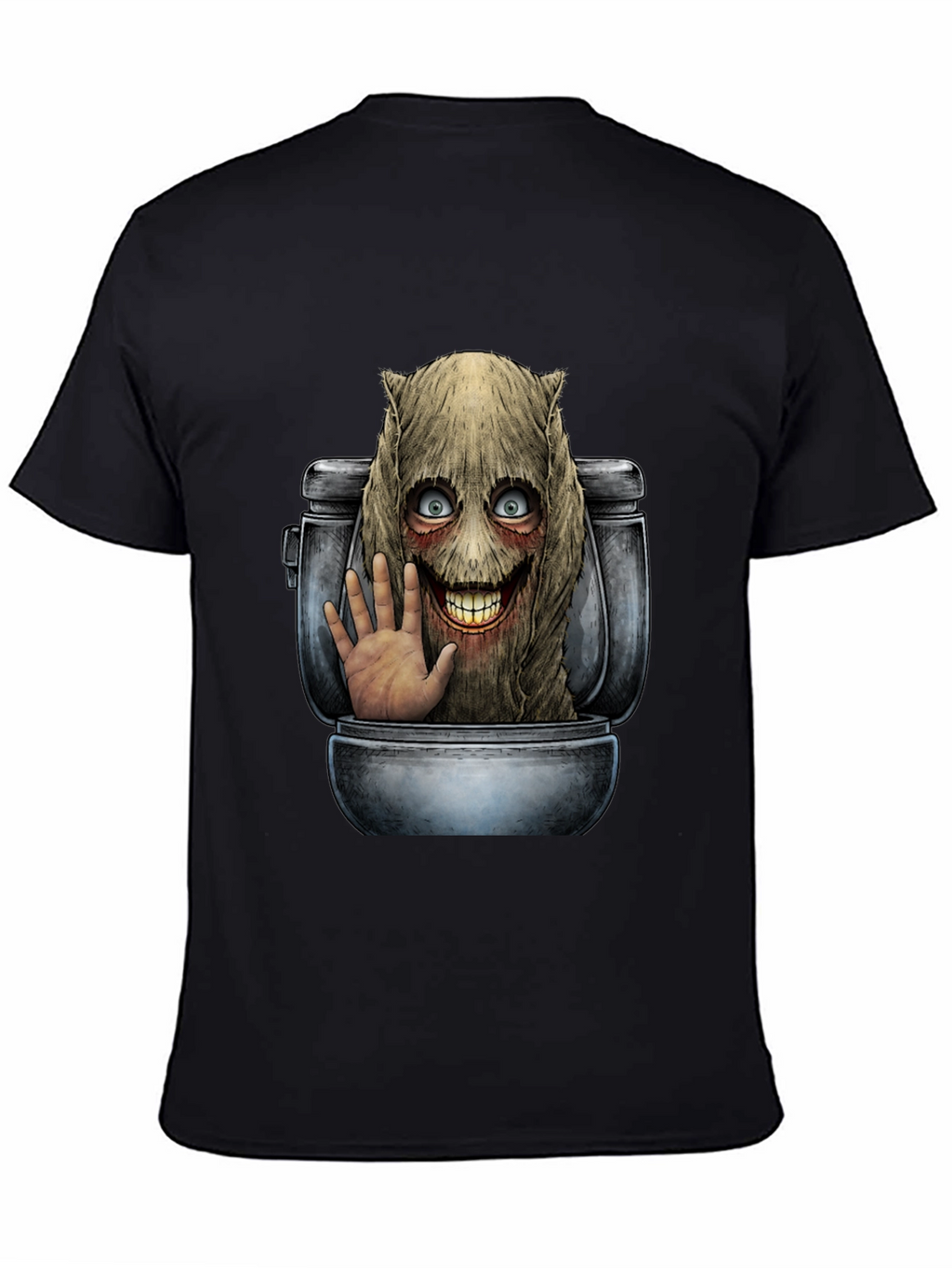 Toilet Monster T-Shirt - Horror Graphic Tee