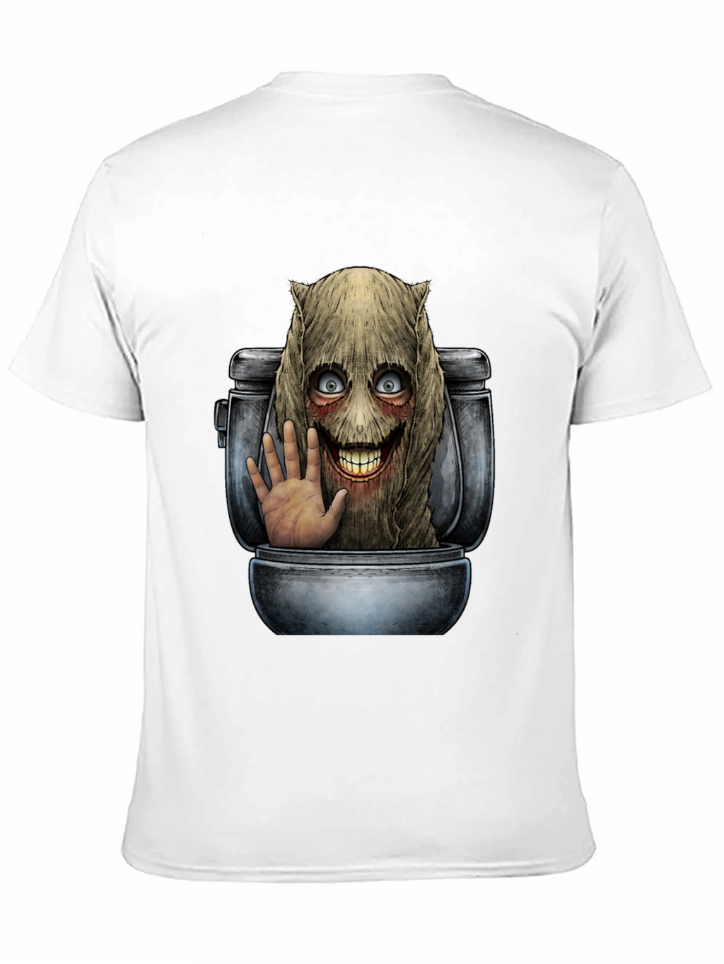 Toilet Monster T-Shirt - Horror Graphic Tee
