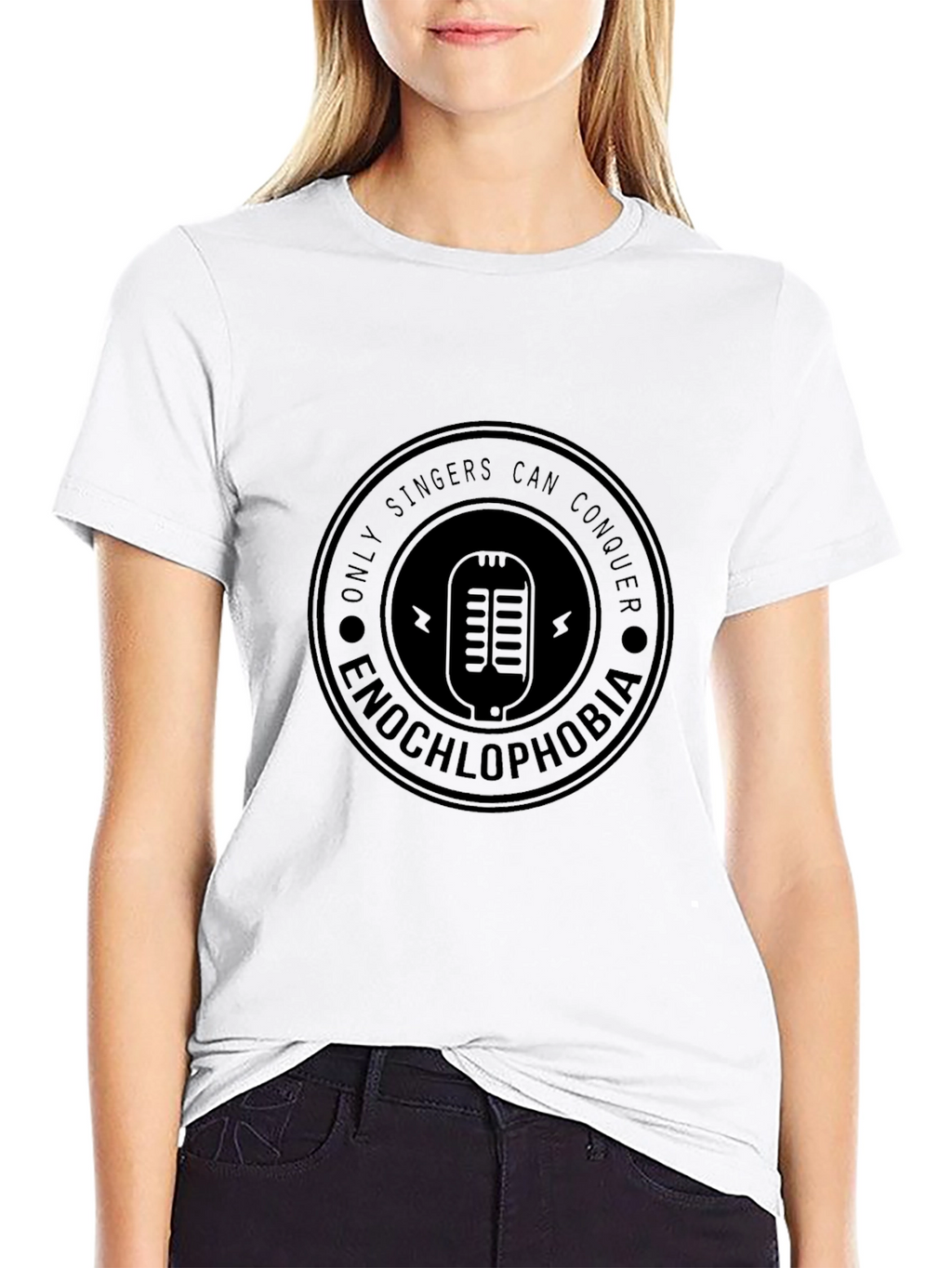 Only Singers Can Conquer Black T-Shirt