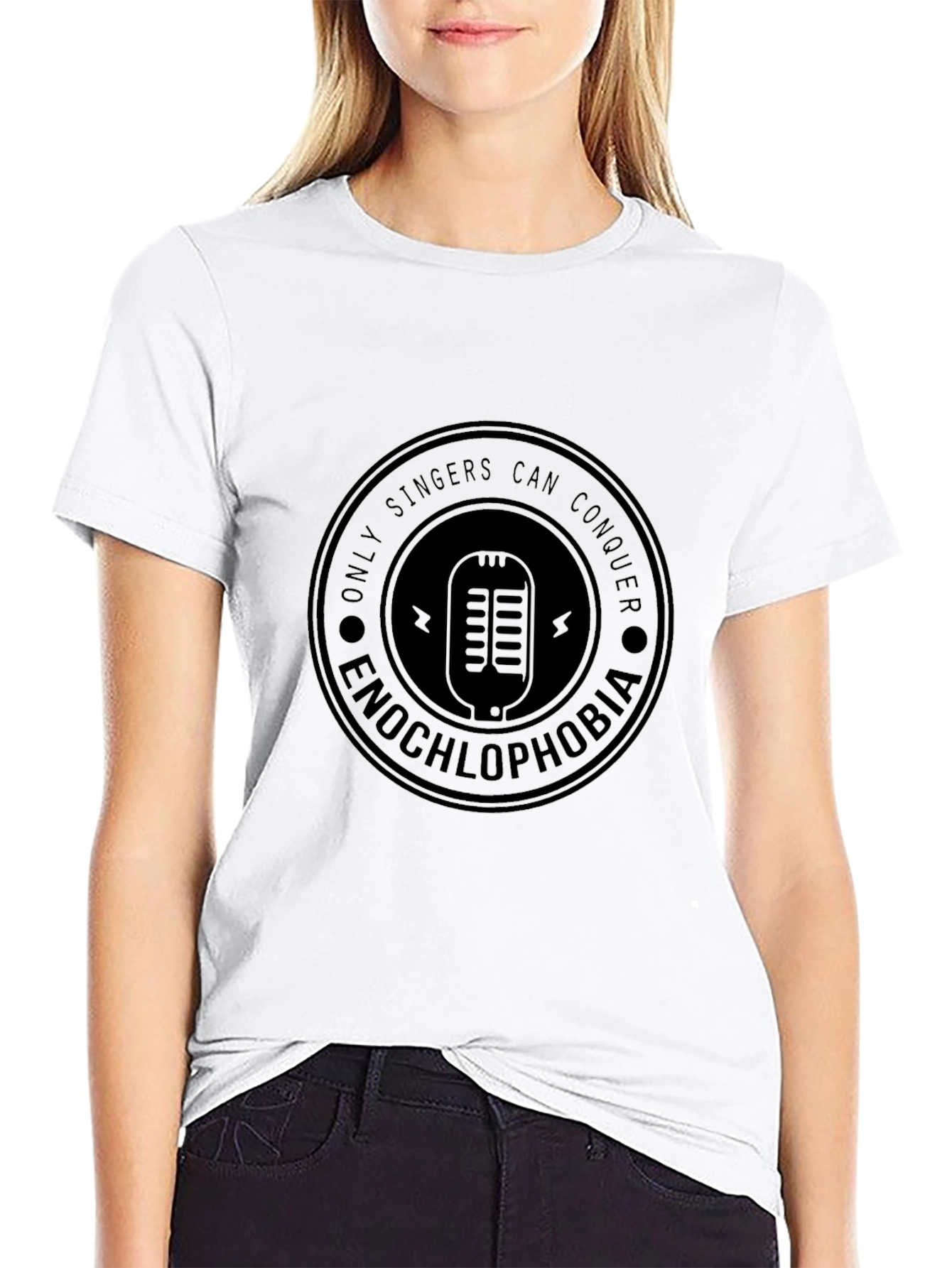 Only Singers Can Conquer Black T-Shirt