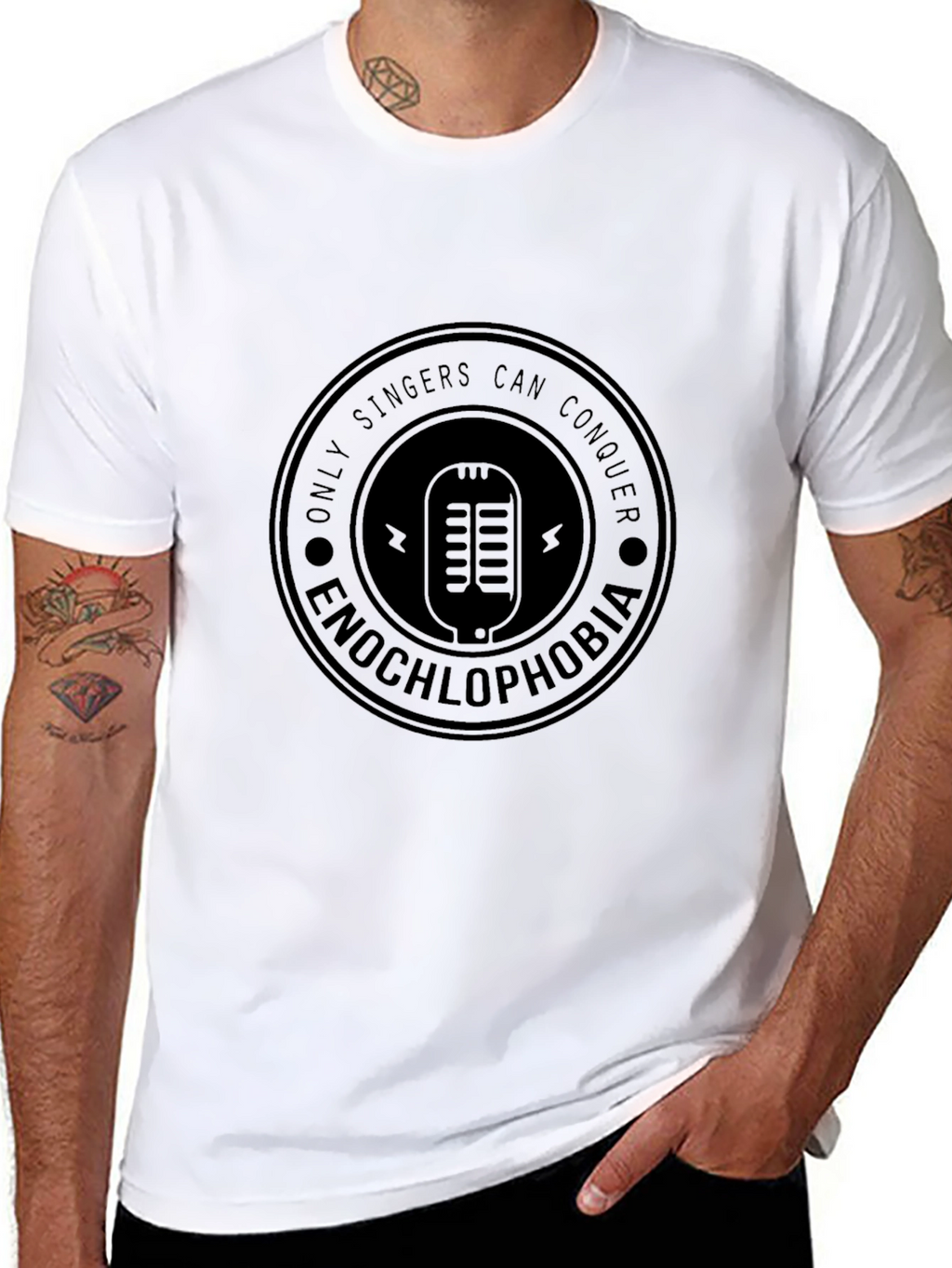 Only Singers Can Conquer Black T-Shirt