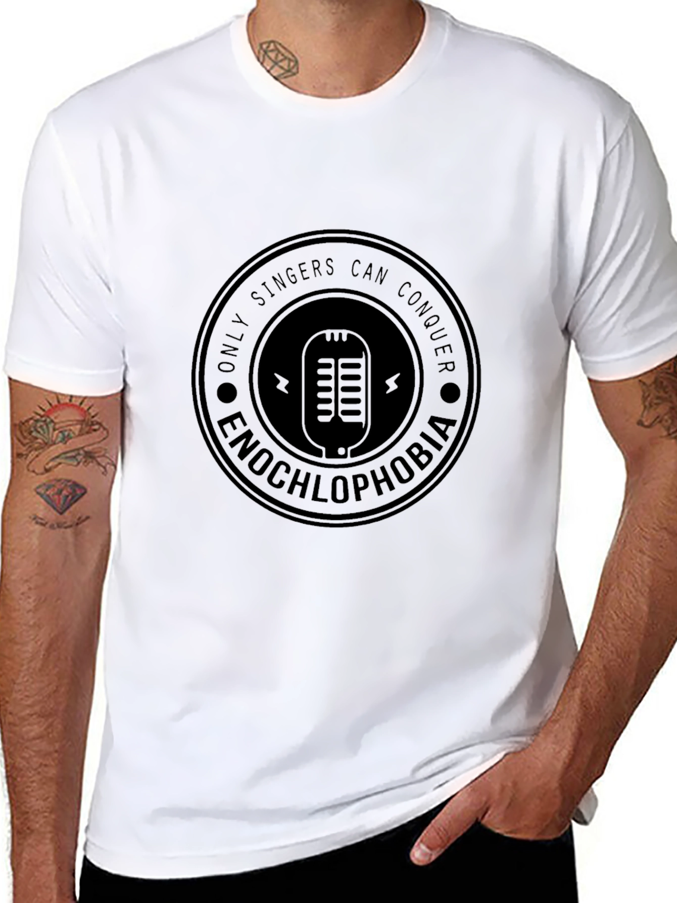 Only Singers Can Conquer Black T-Shirt