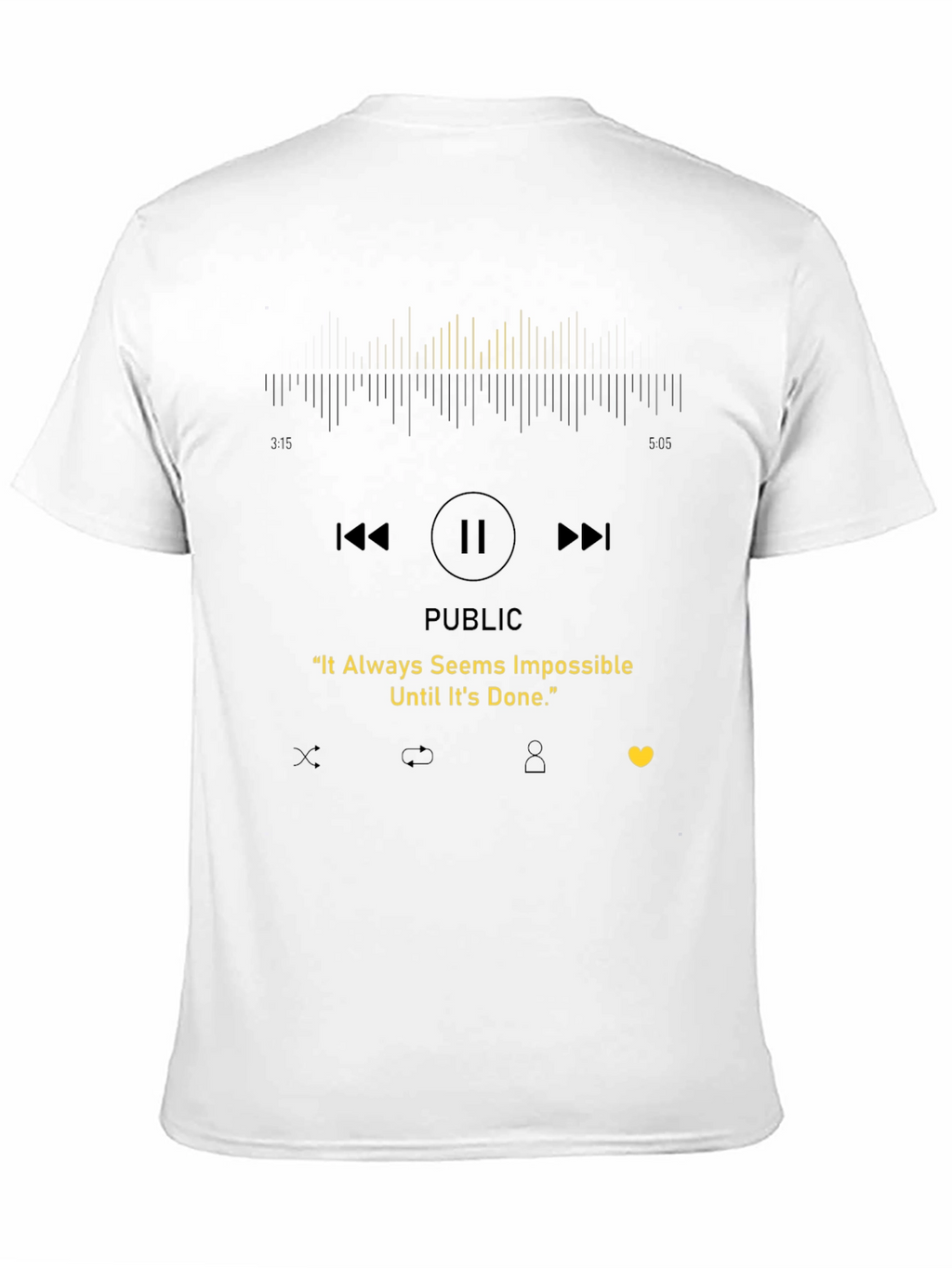 Motivational T-Shirt - It Always Seems Impossible