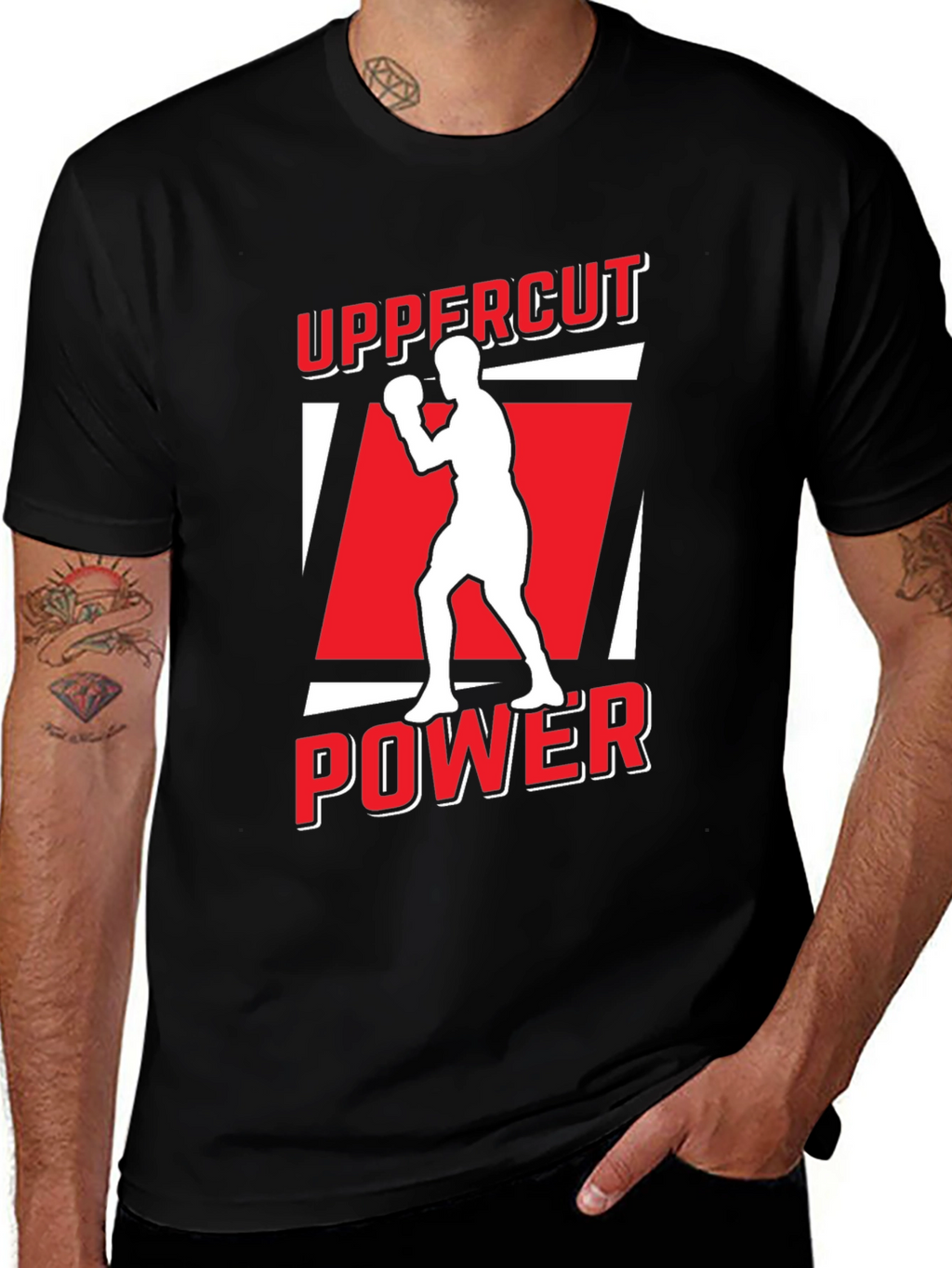 Uppercut Power Boxing Graphic T-Shirt