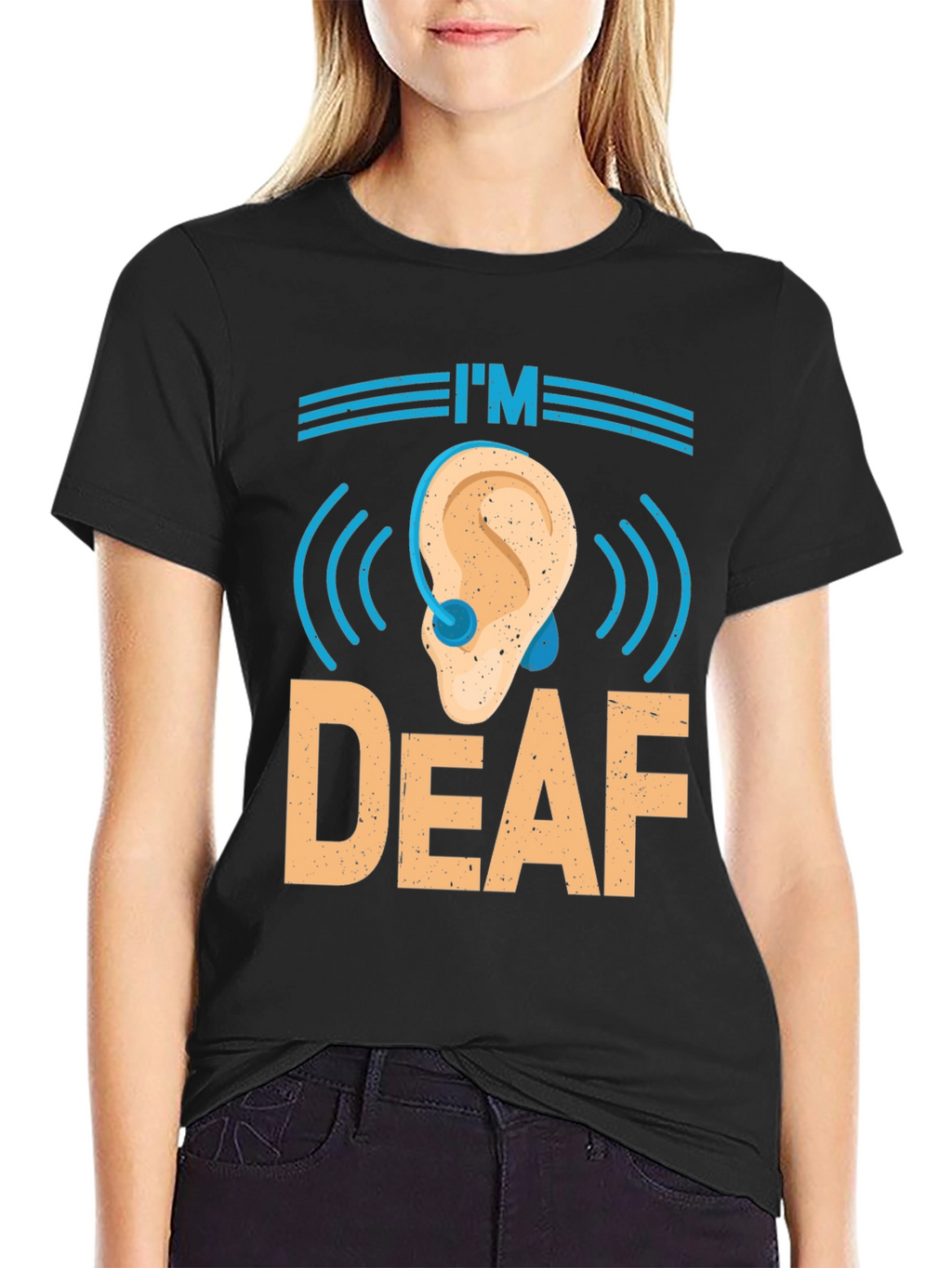 Im Deaf T-Shirt - Awareness & Support