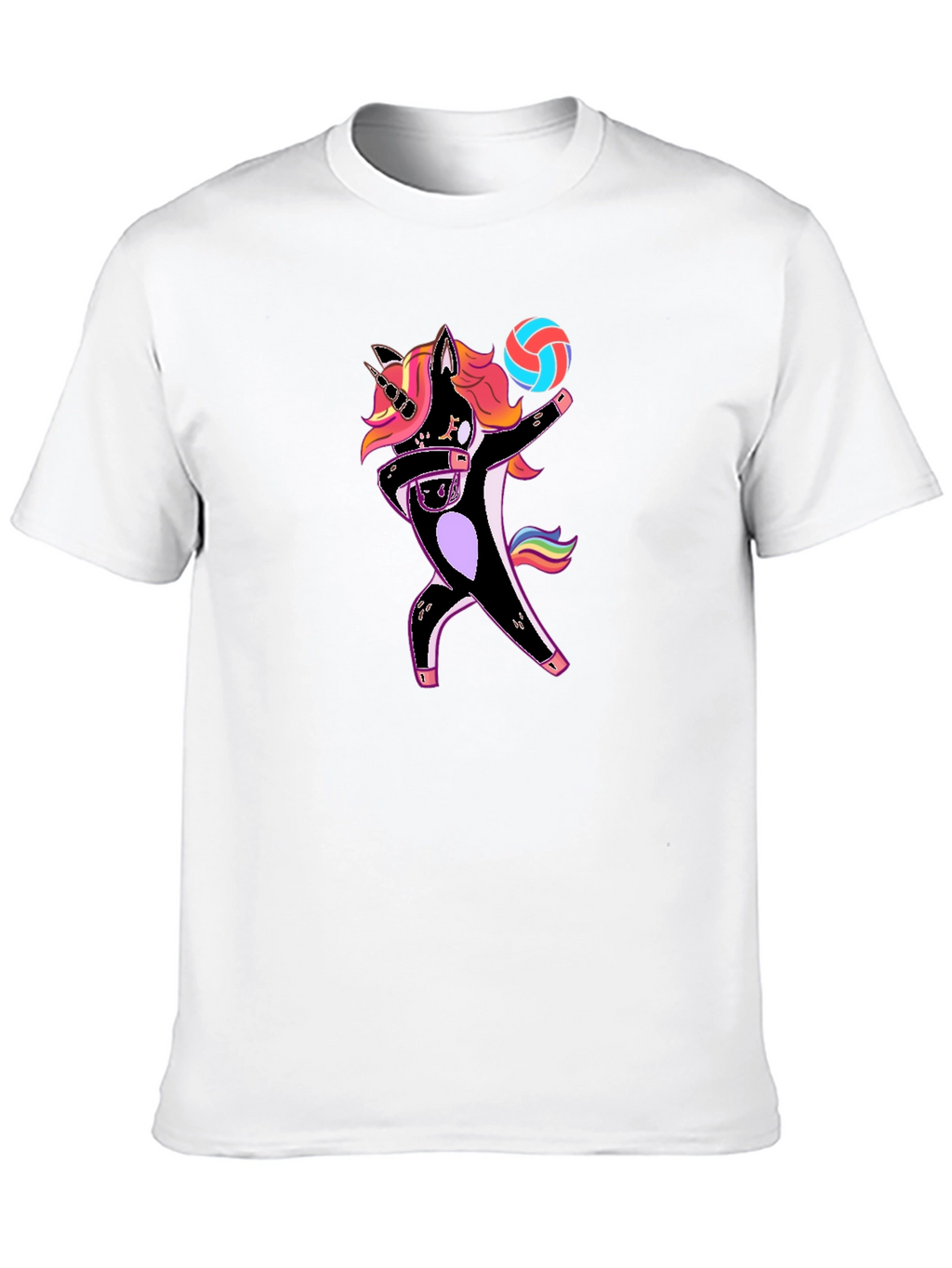Unicorn Volleyball Dab T-Shirt