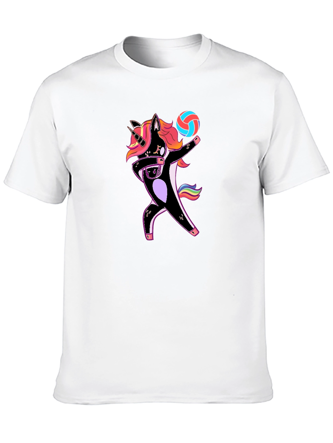 Unicorn Volleyball Dab T-Shirt