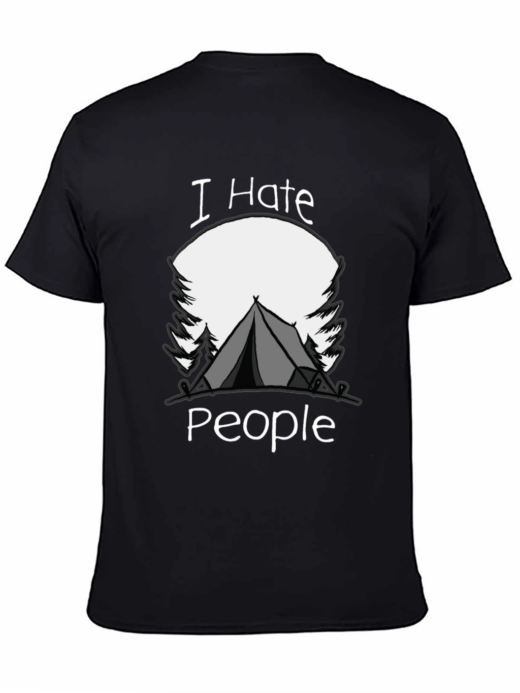 I Hate People Camping T-Shirt