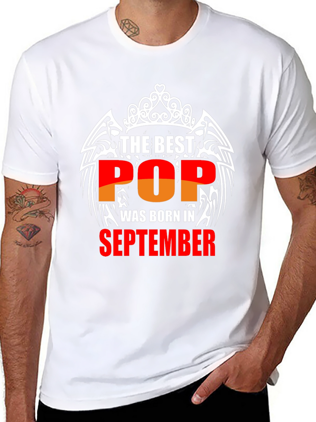 The Best Pop Born in September T-Shirt