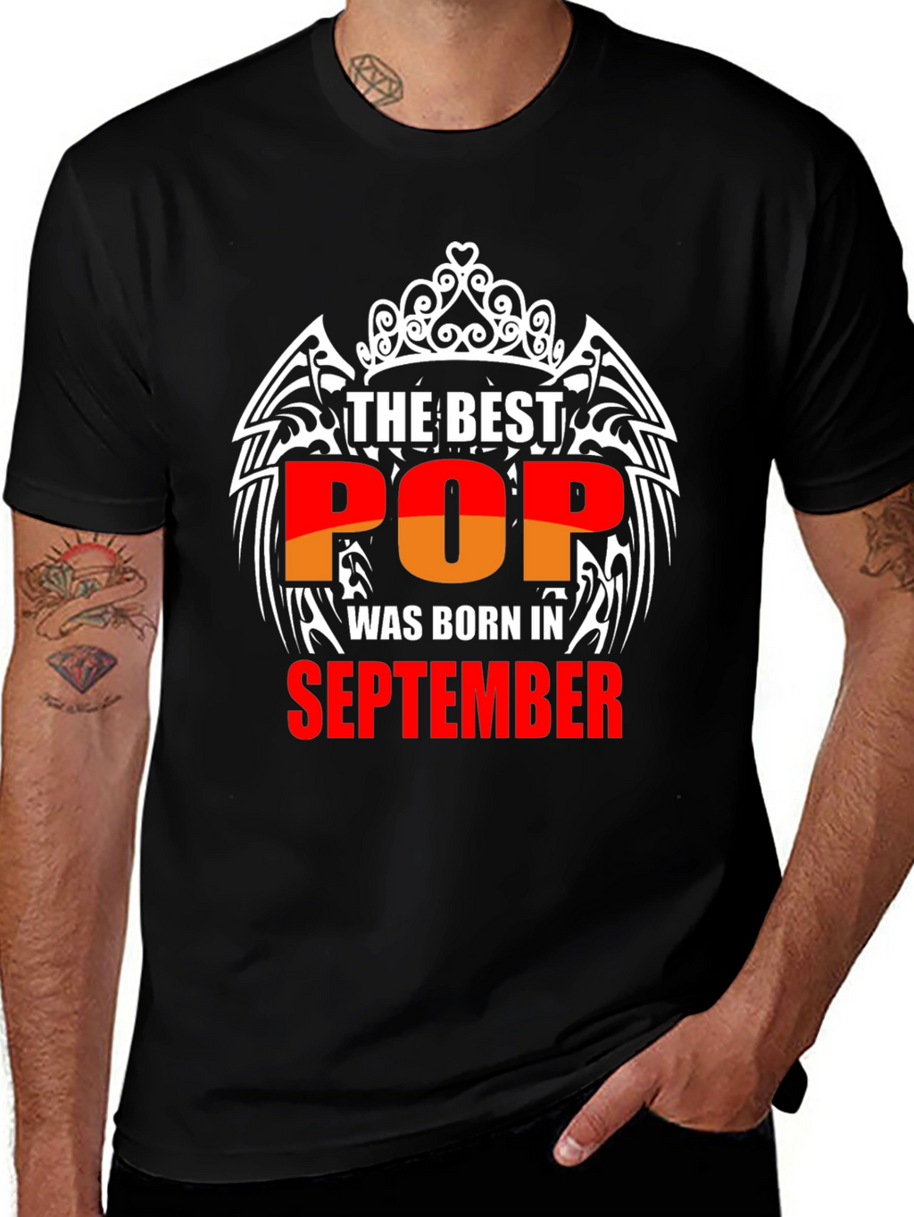 The Best Pop Born in September T-Shirt