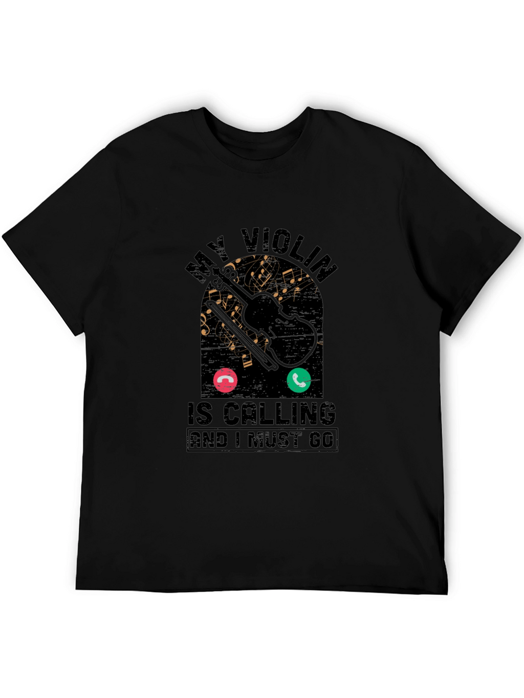 My Violin is Calling Graphic Tee