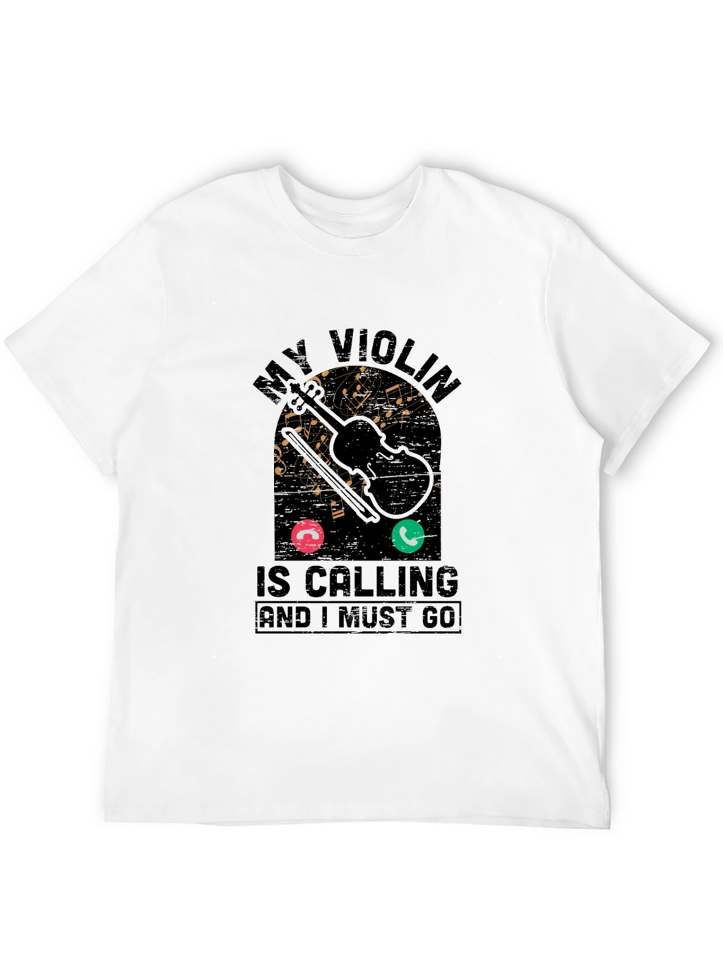 My Violin is Calling Graphic Tee