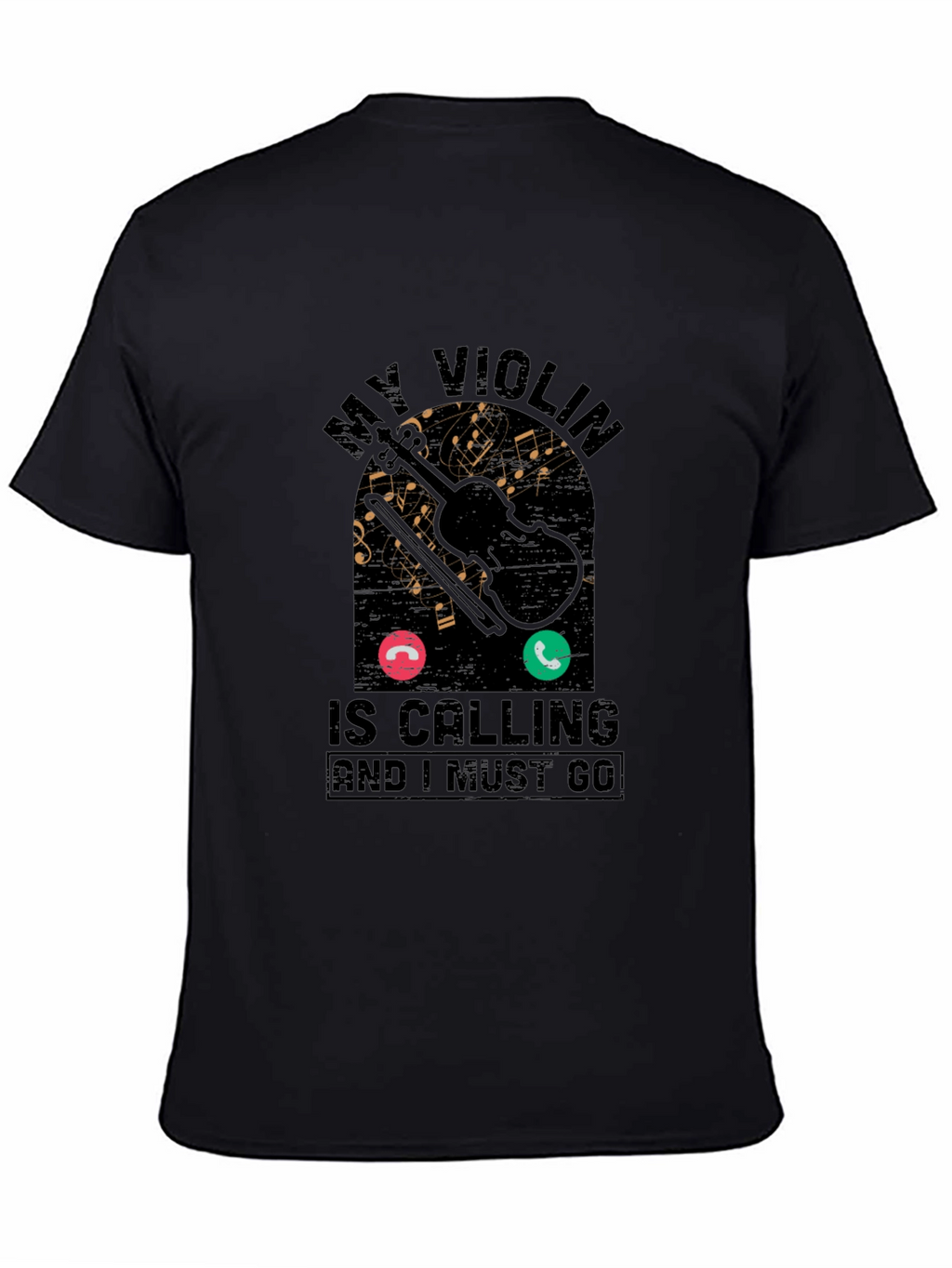 My Violin is Calling Graphic Tee