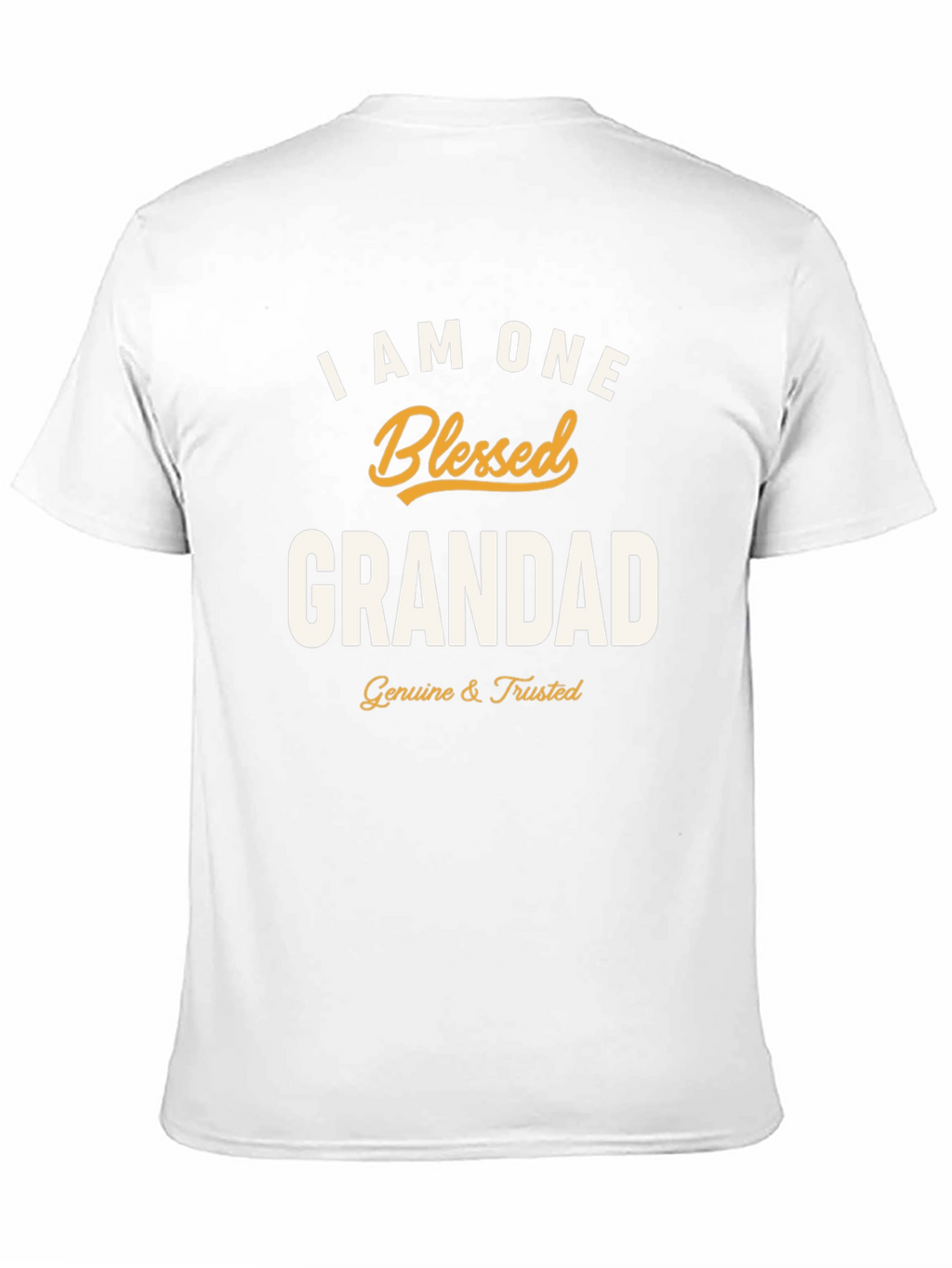 Blessed Grandad T-Shirt - Black Graphic Tee