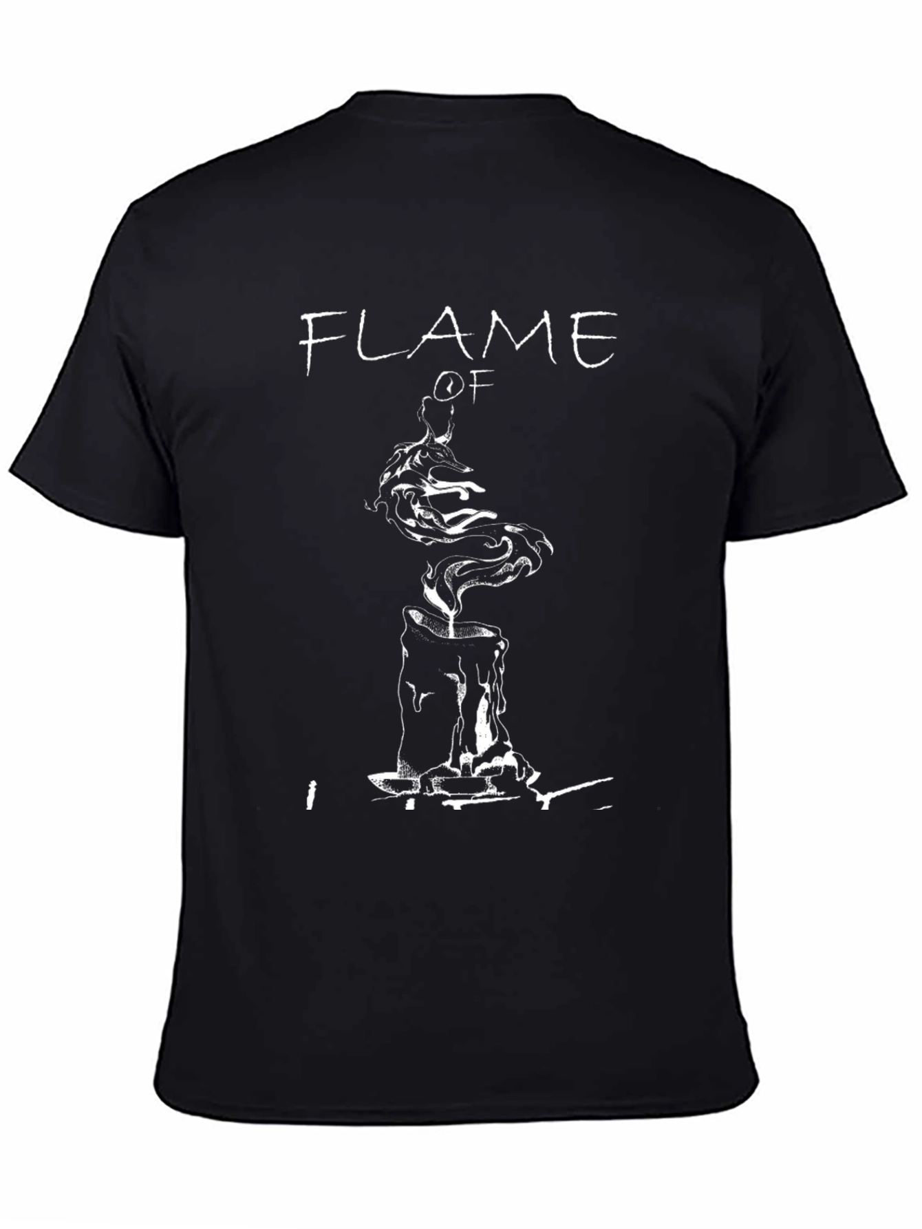 Flame Of T-Shirt - Black Graphic Tee