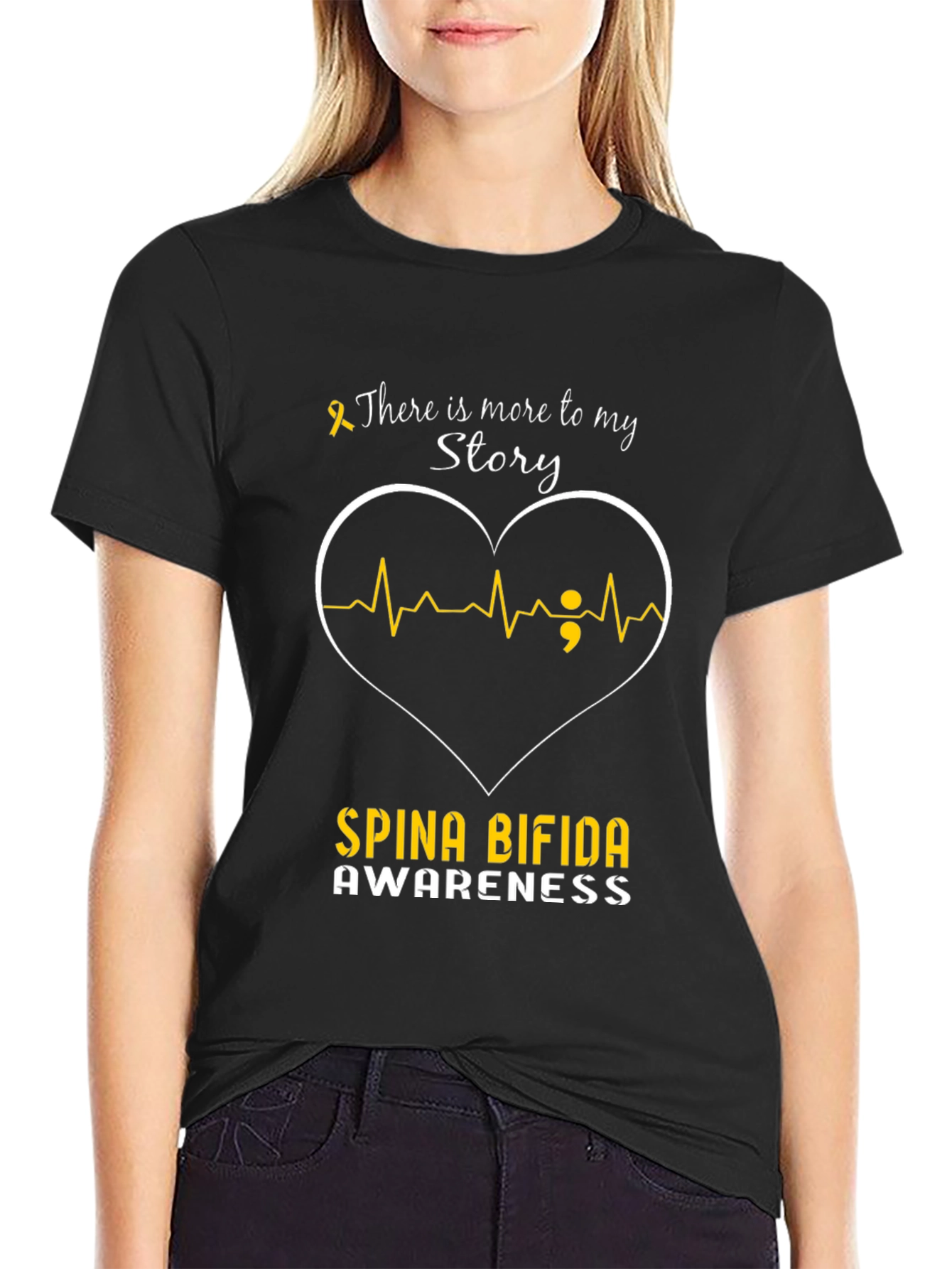 Spina Bifida Awareness T-Shirt - More To My Story Tee