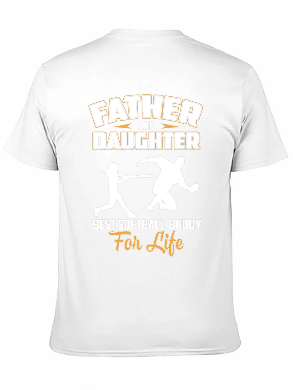 Father and Daughter Softball T-Shirt