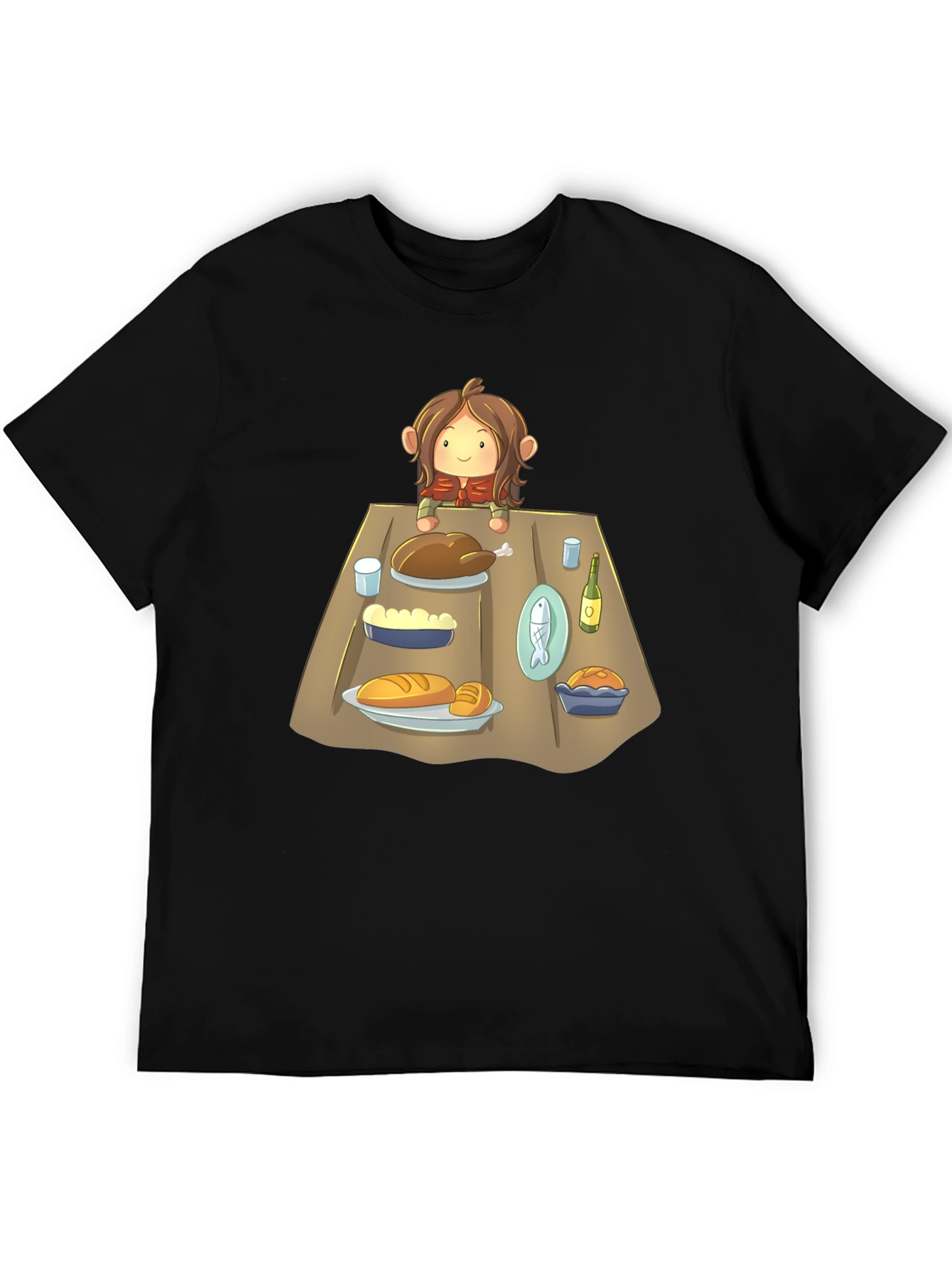 Hobbit Feast T-Shirt - Whimsical Lord of the Rings Apparel