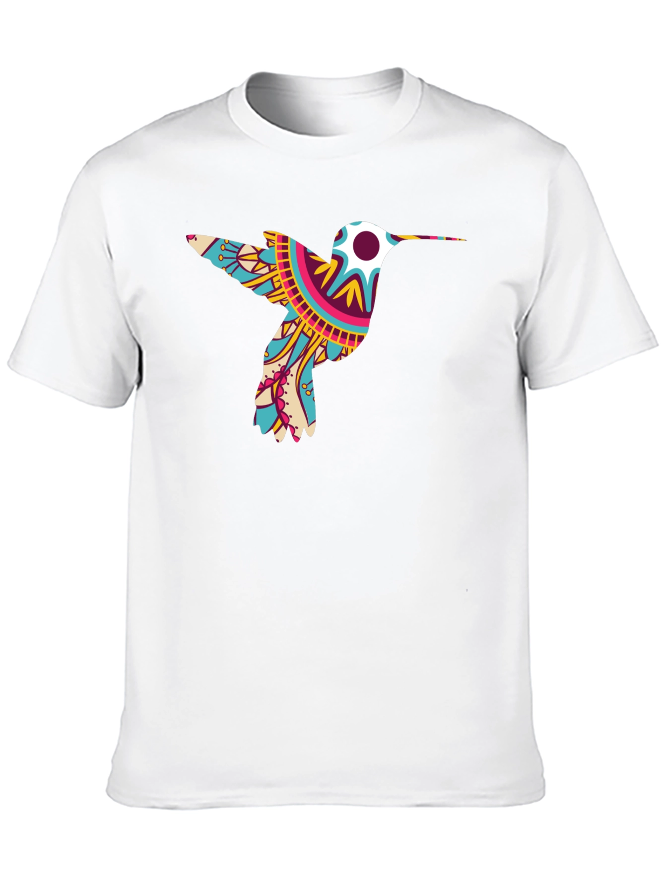 Hummingbird Graphic Tee - Mens Black T-Shirt
