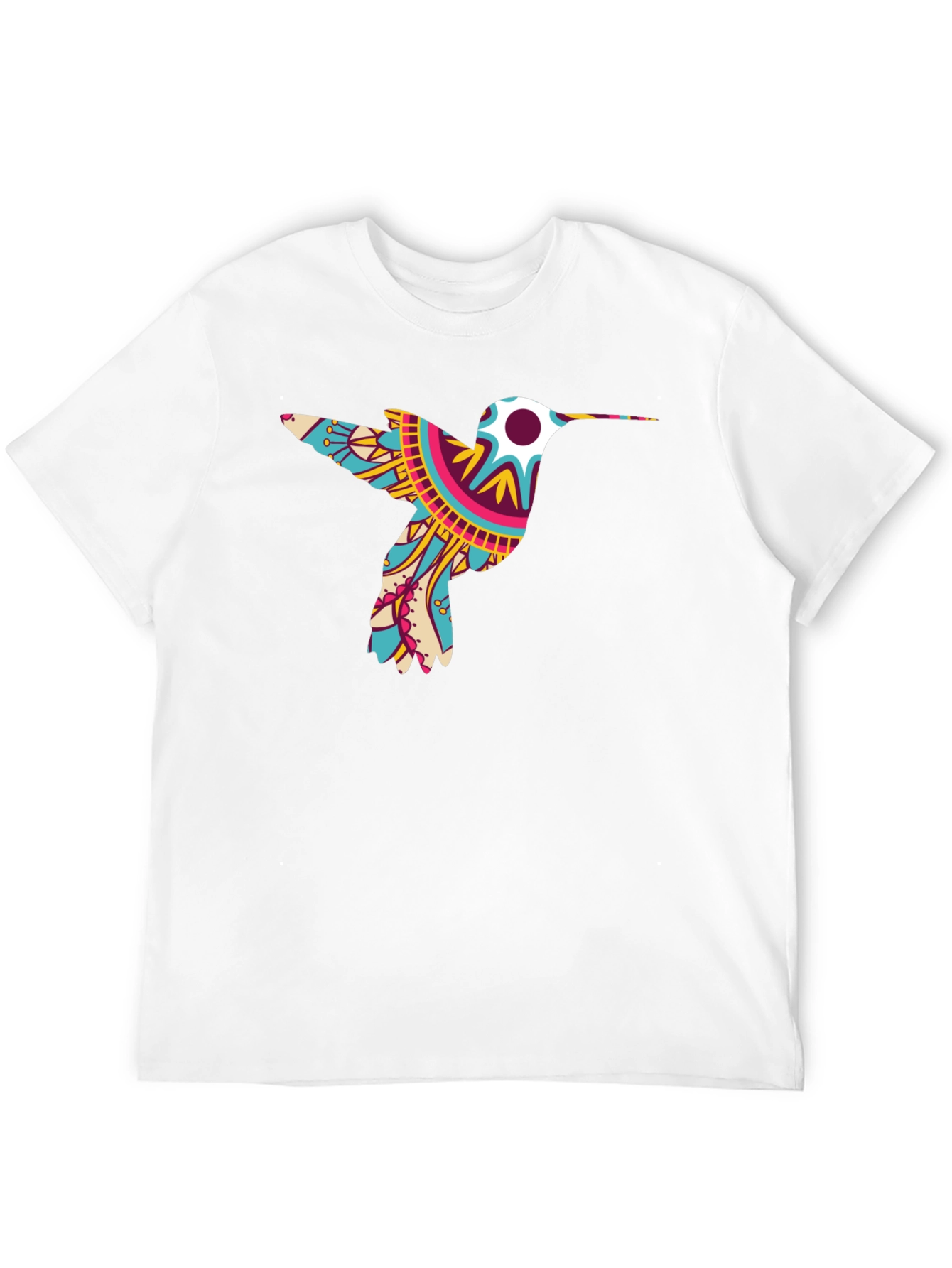 Hummingbird Graphic Tee - Mens Black T-Shirt
