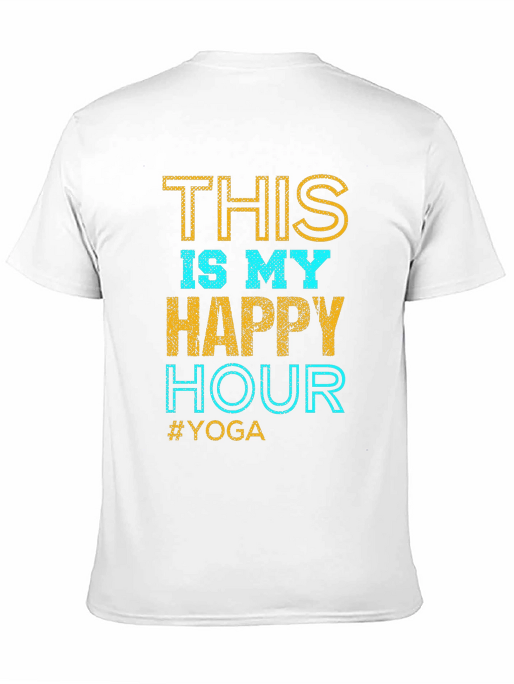 Yoga Happy Hour Graphic Tee - Relax in Style