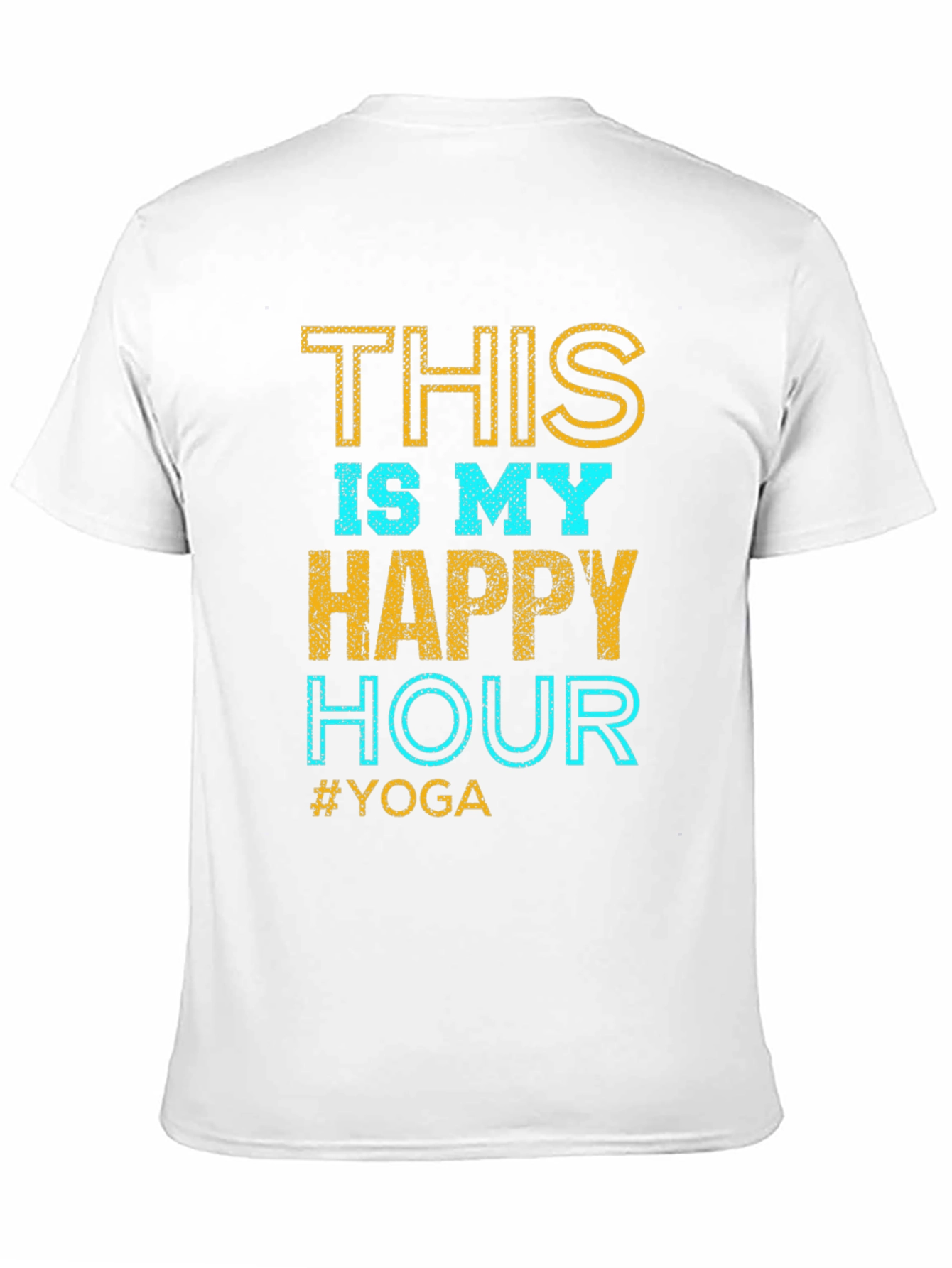 Yoga Happy Hour Graphic Tee - Relax in Style