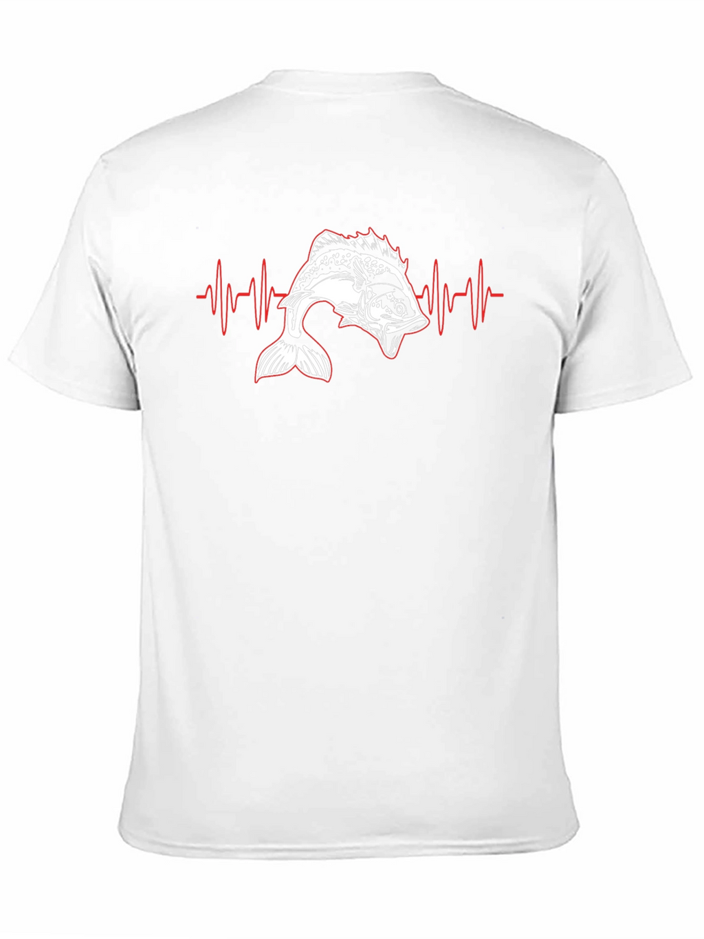 Fishing Heartbeat T-Shirt - Angler Tee