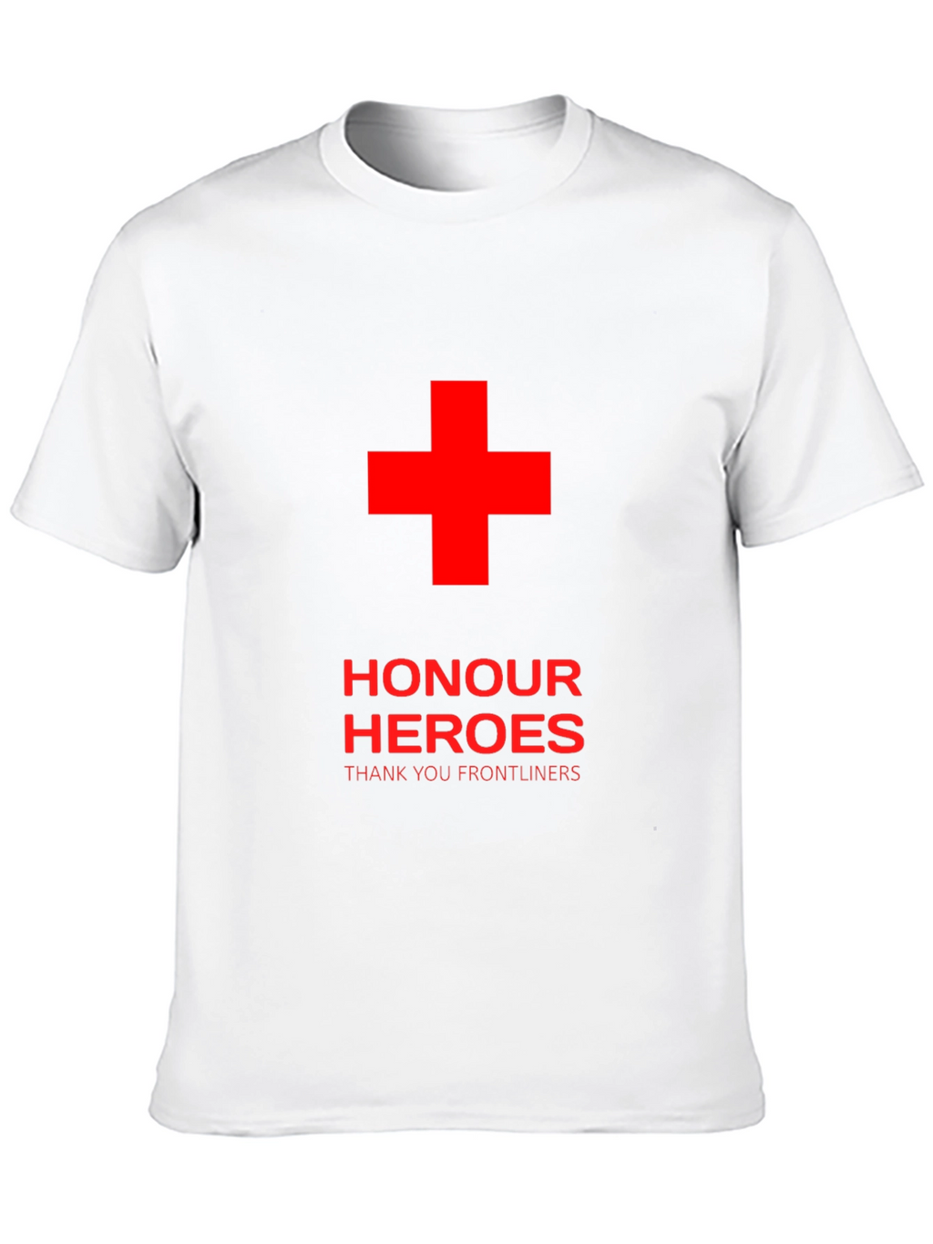 Honour Heroes Frontliners T-Shirt - Black