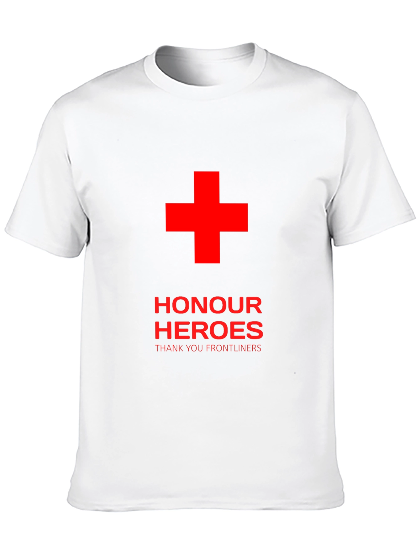 Honour Heroes Frontliners T-Shirt - Black