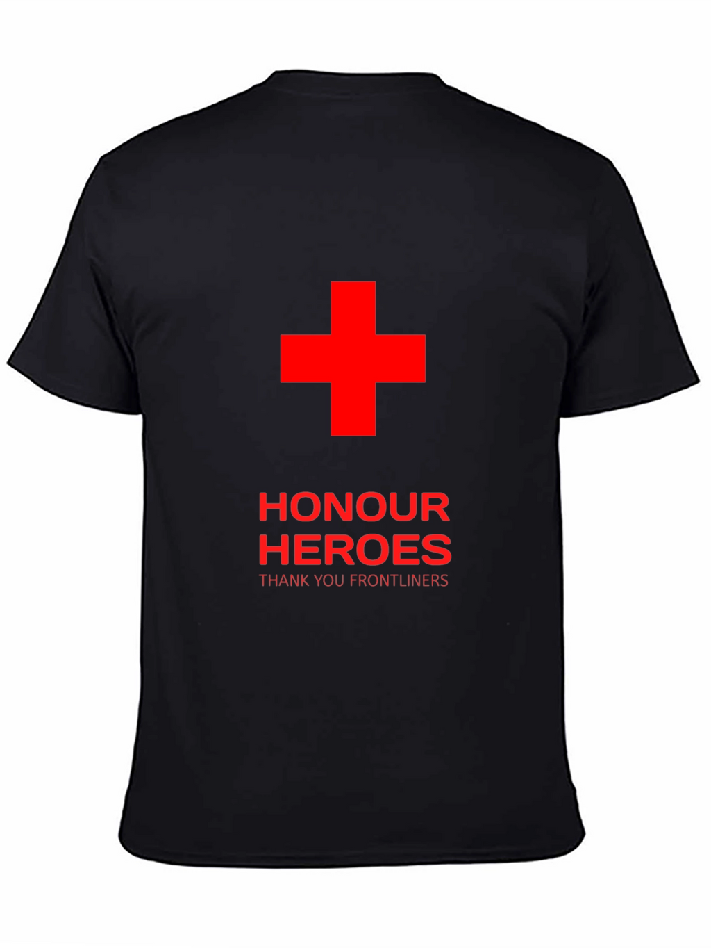 Honour Heroes Frontliners T-Shirt - Black