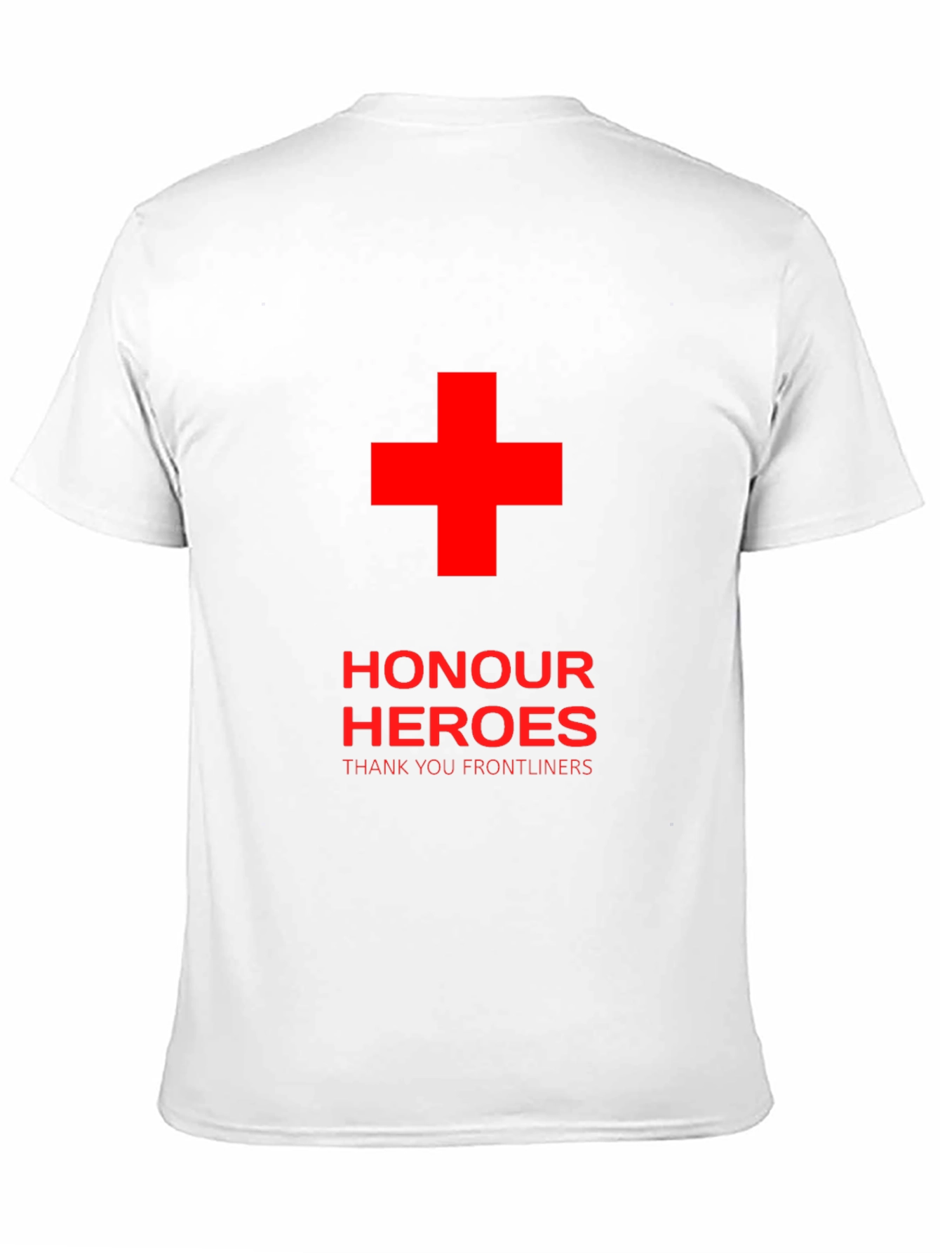 Honour Heroes Frontliners T-Shirt - Black