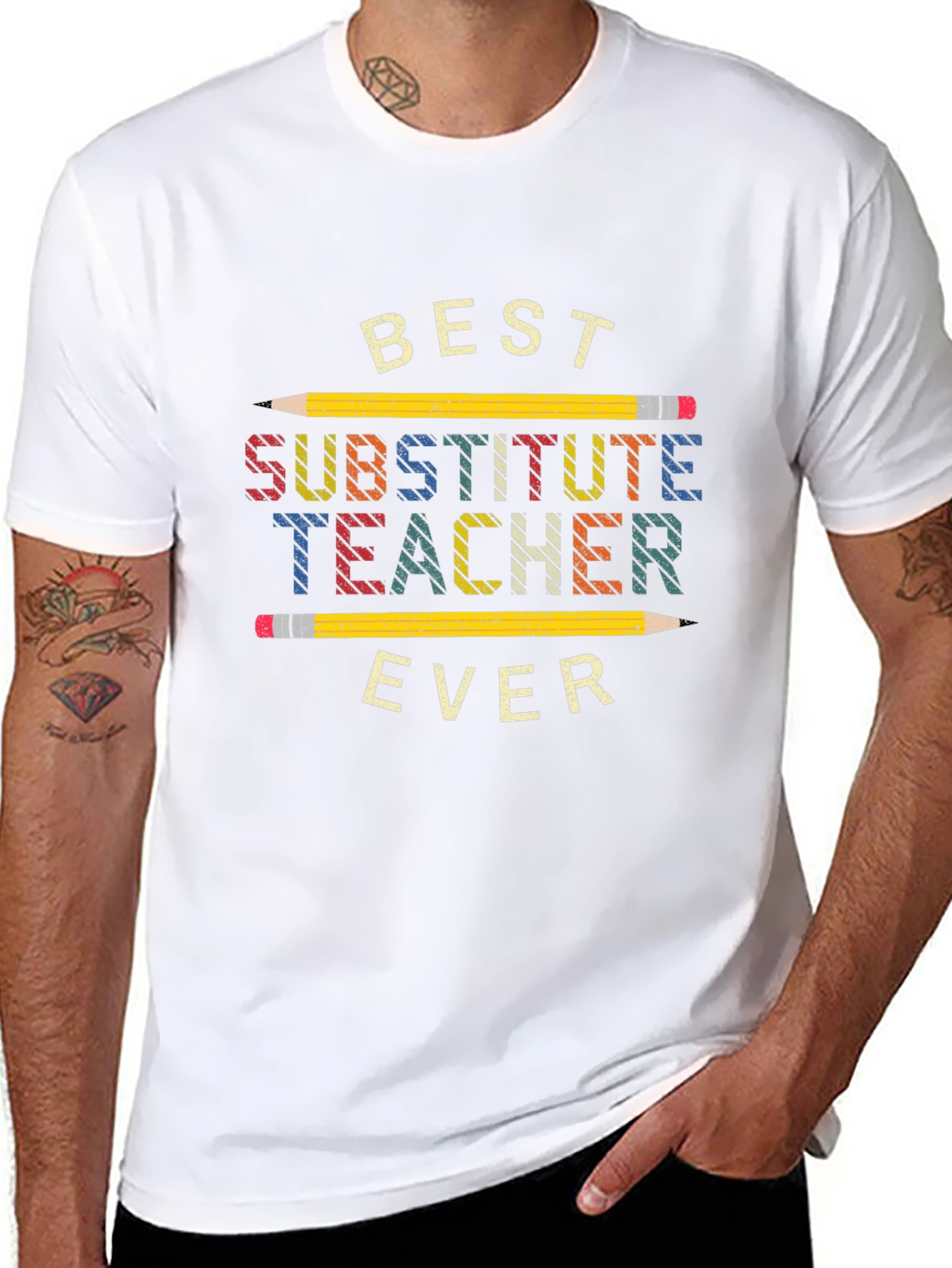 Best Substitute Teacher Ever T-Shirt