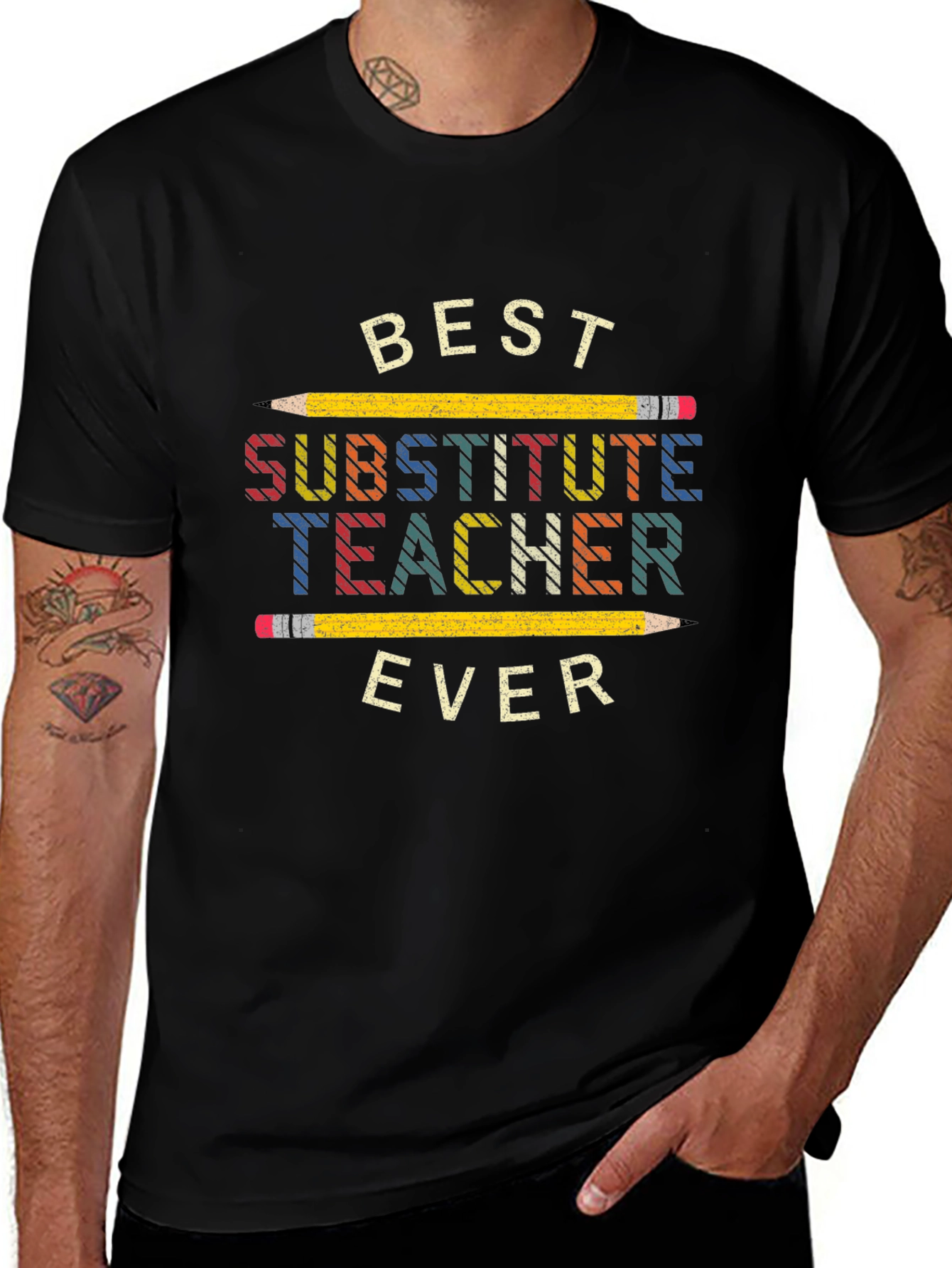 Best Substitute Teacher Ever T-Shirt
