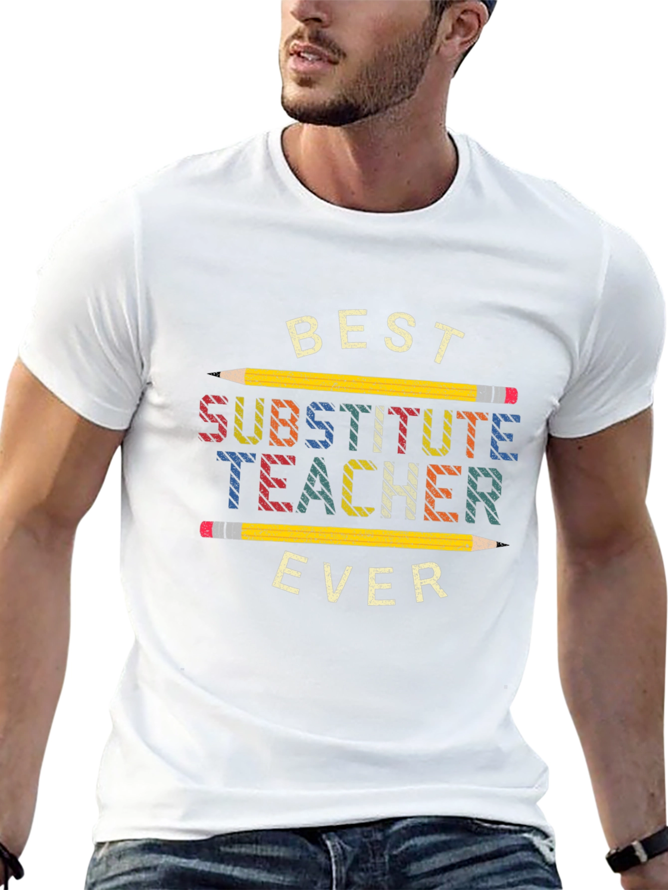 Best Substitute Teacher Ever T-Shirt