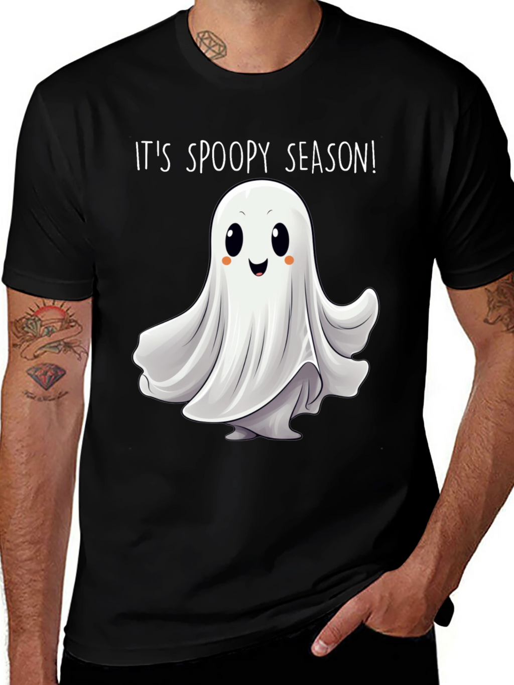 Its Spoopy Season Ghost T-Shirt