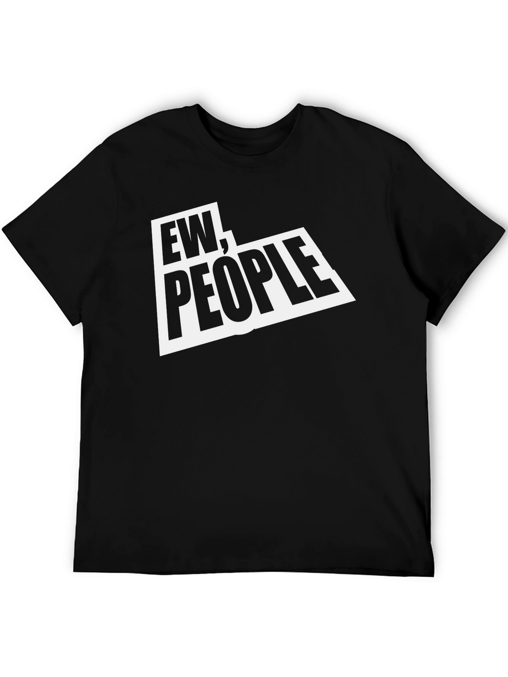 Ew People Graphic Tee - Black T-Shirt