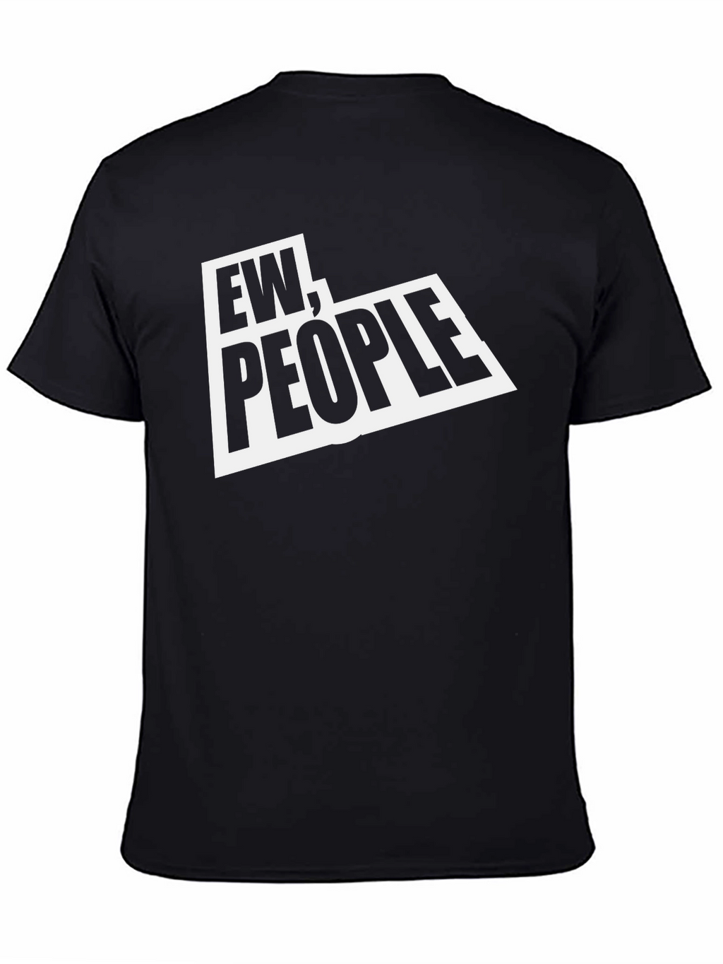 Ew People Graphic Tee - Black T-Shirt