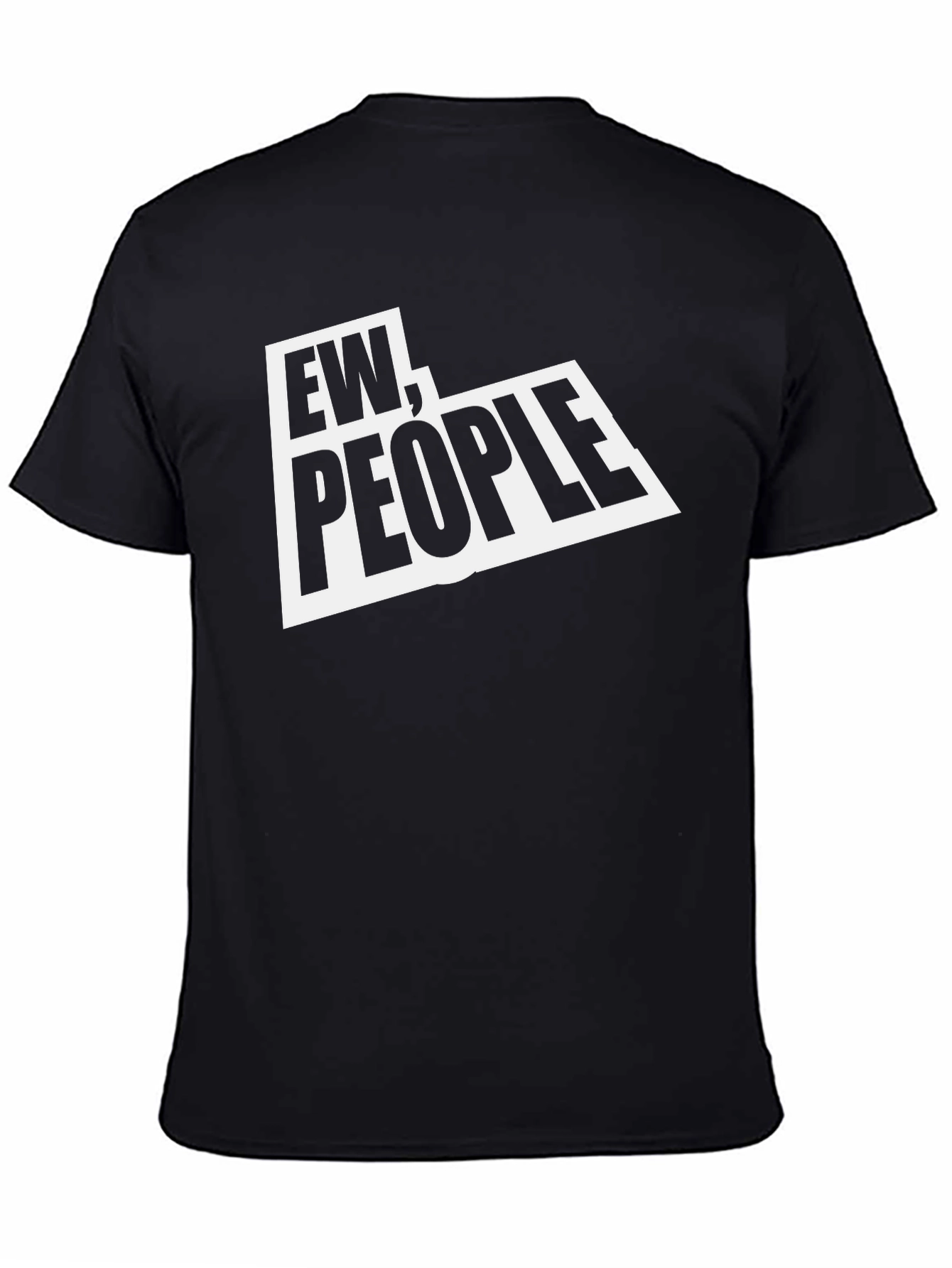 Ew People Graphic Tee - Black T-Shirt