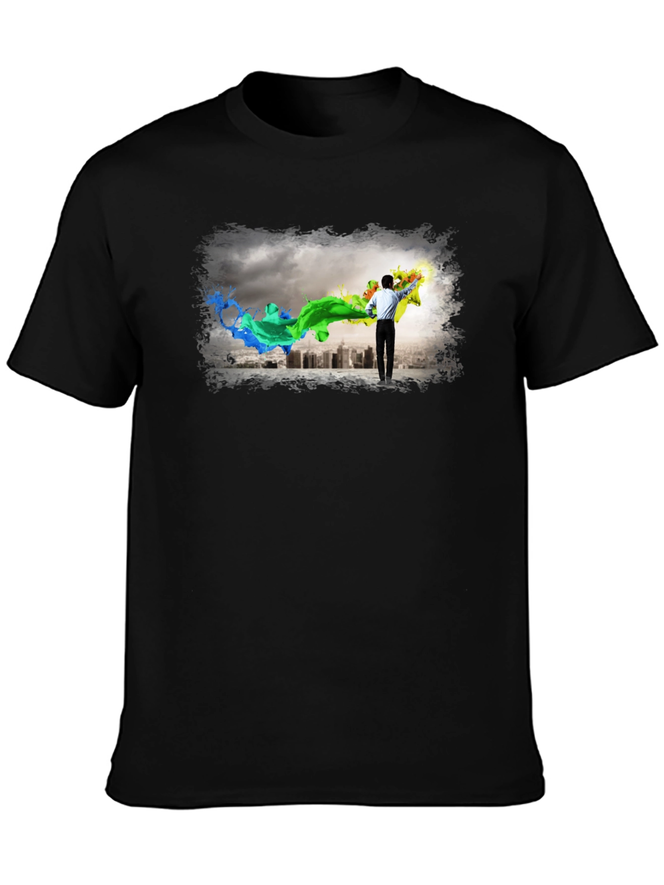 Artistic Cityscape T-Shirt