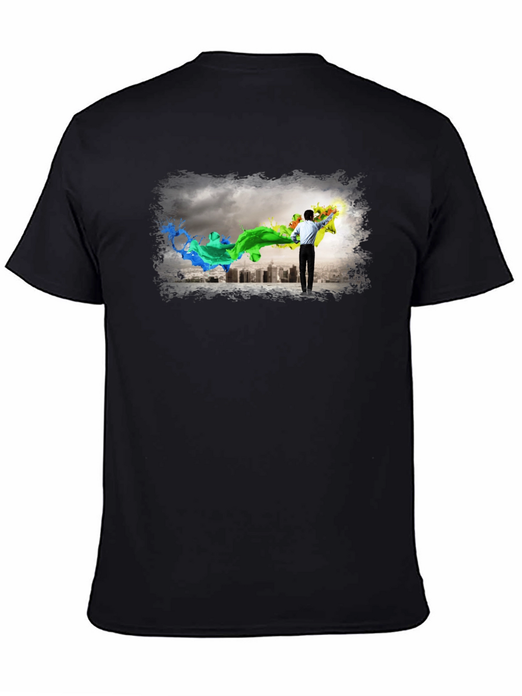 Artistic Cityscape T-Shirt