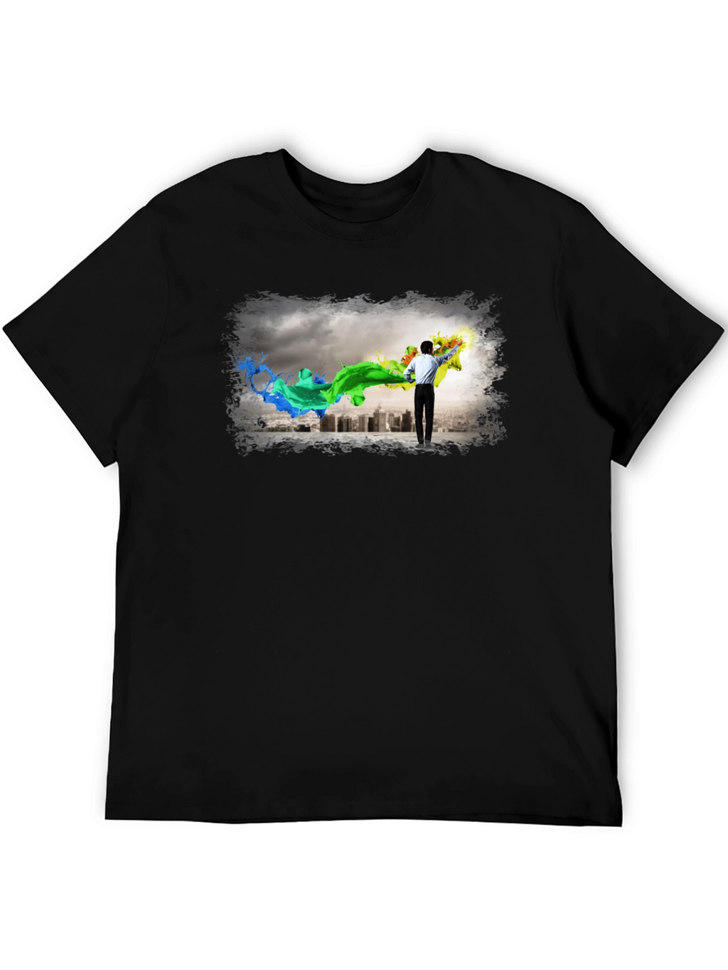 Artistic Cityscape T-Shirt