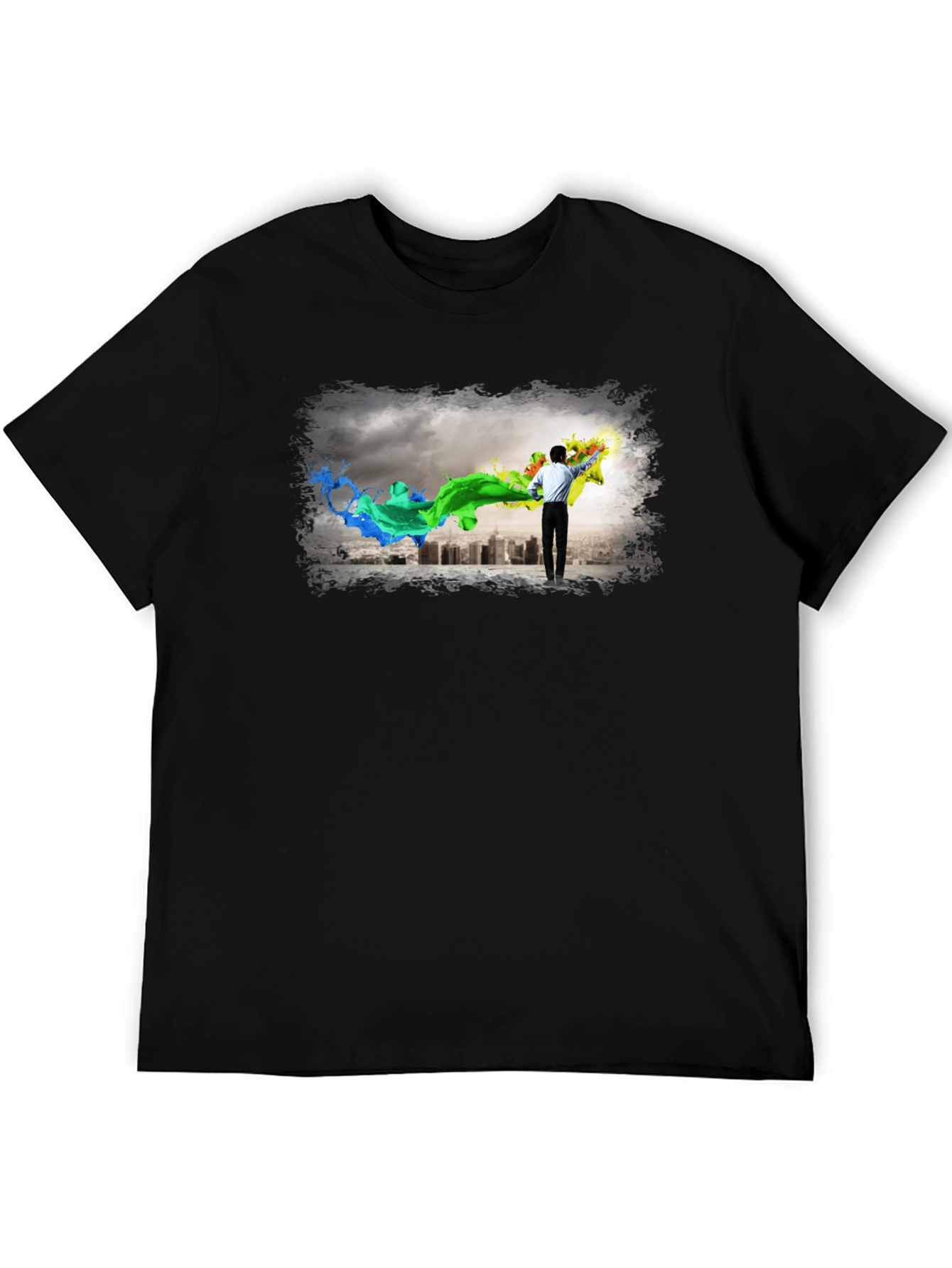 Artistic Cityscape T-Shirt