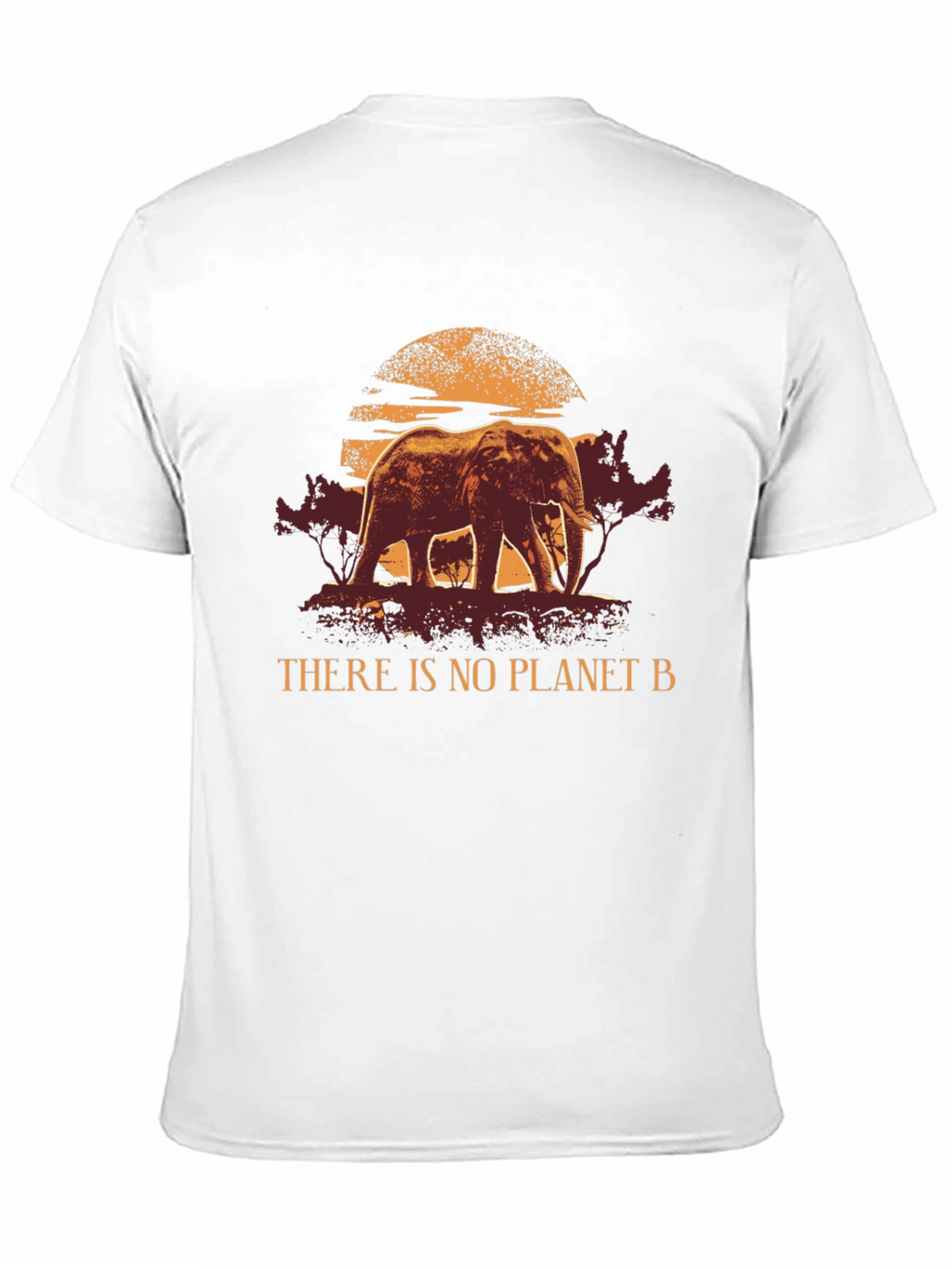 Eco Elephant Graphic Tee - No Planet B