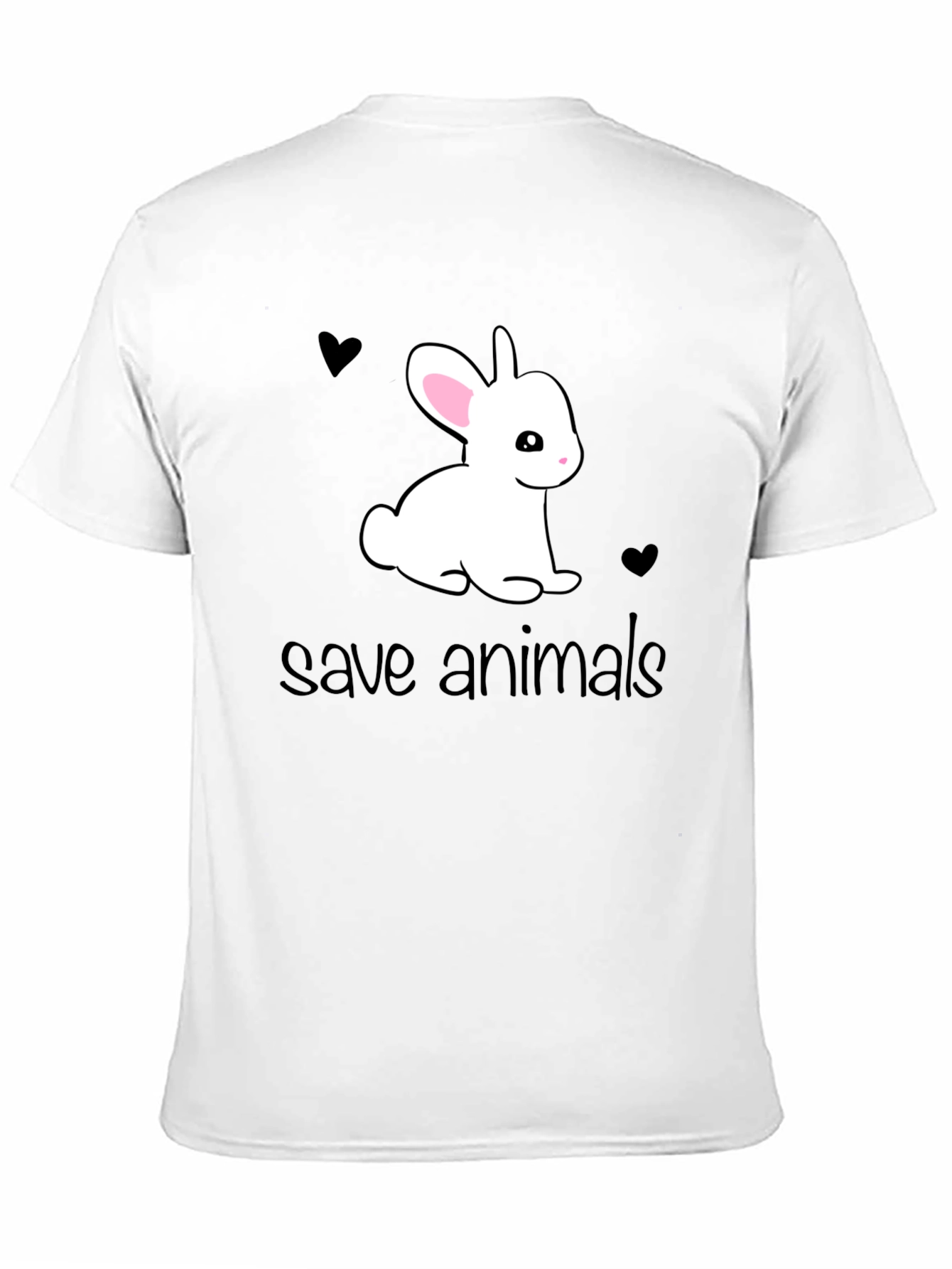 Save Animals Bunny T-Shirt
