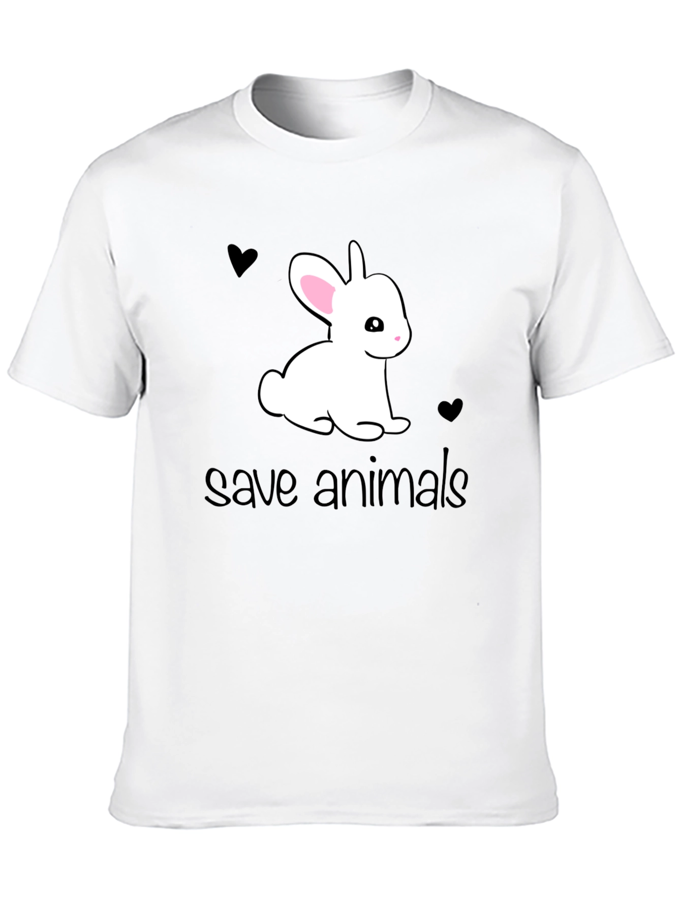 Save Animals Bunny T-Shirt
