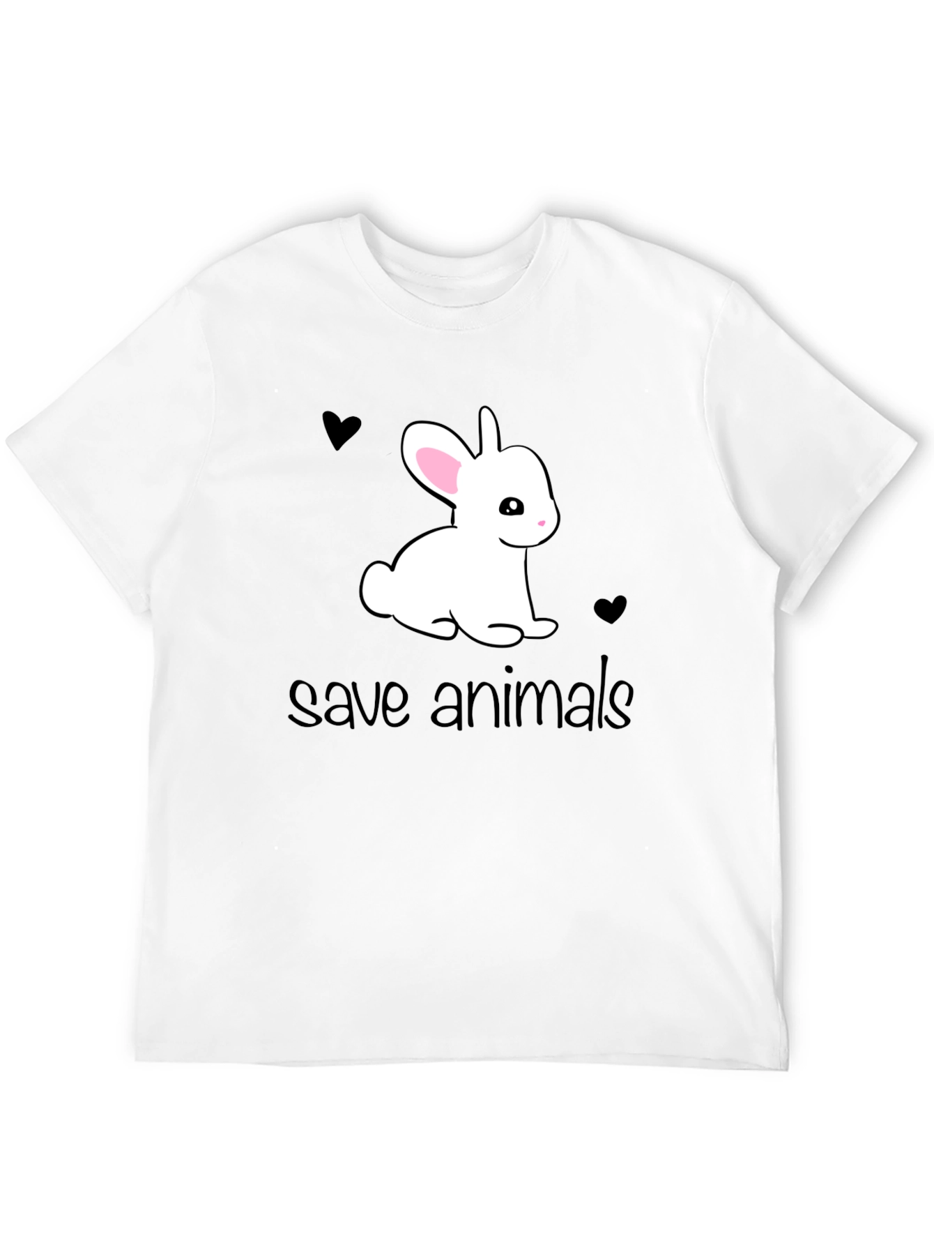Save Animals Bunny T-Shirt