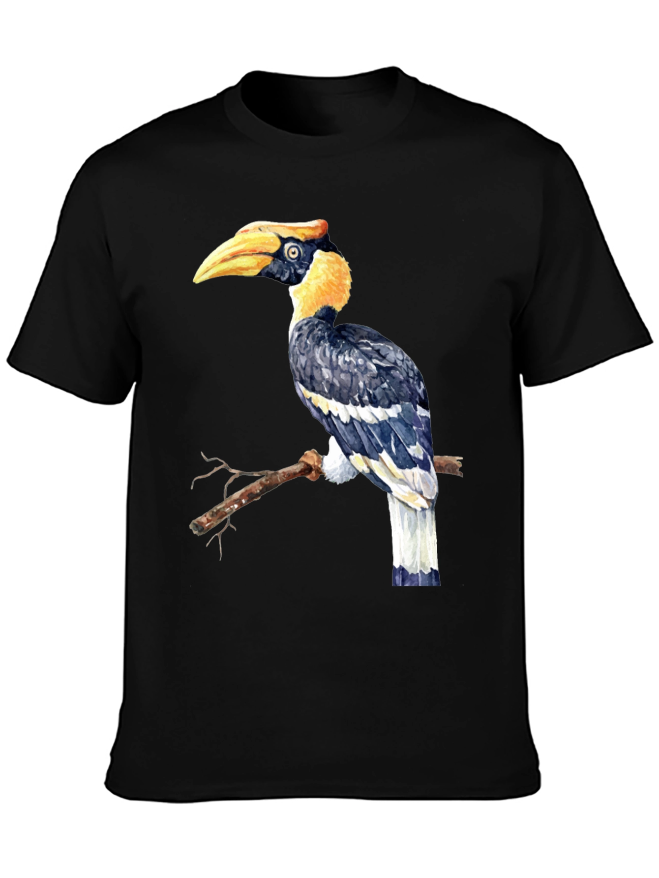 Hornbill Bird Graphic Tee - Unique Animal Design T-Shirt