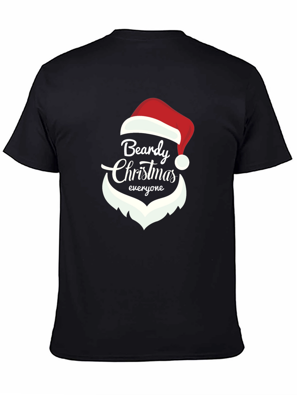 Beardy Christmas T-Shirt Holiday Tee