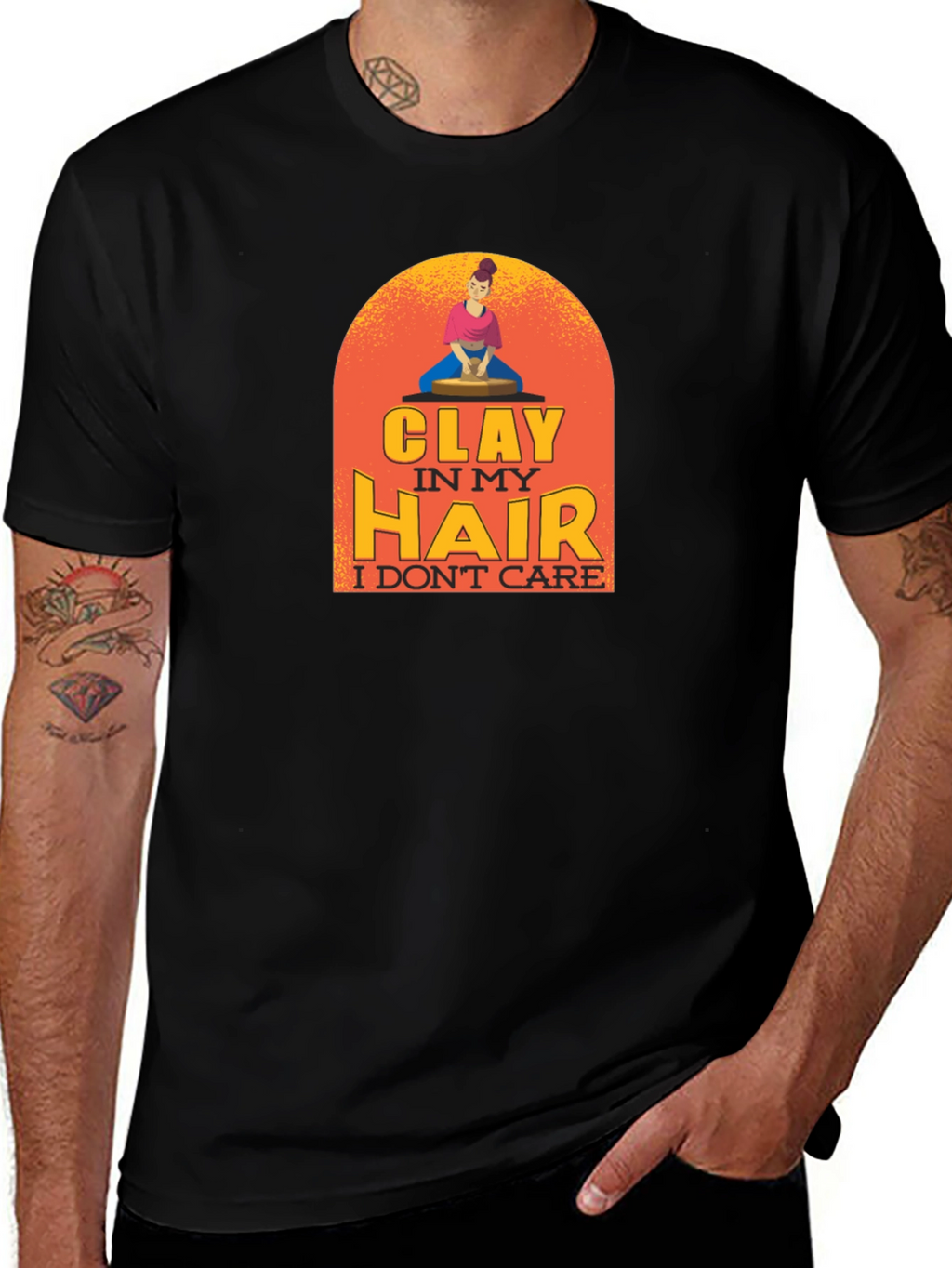 Clay In My Hair Potter T-Shirt
