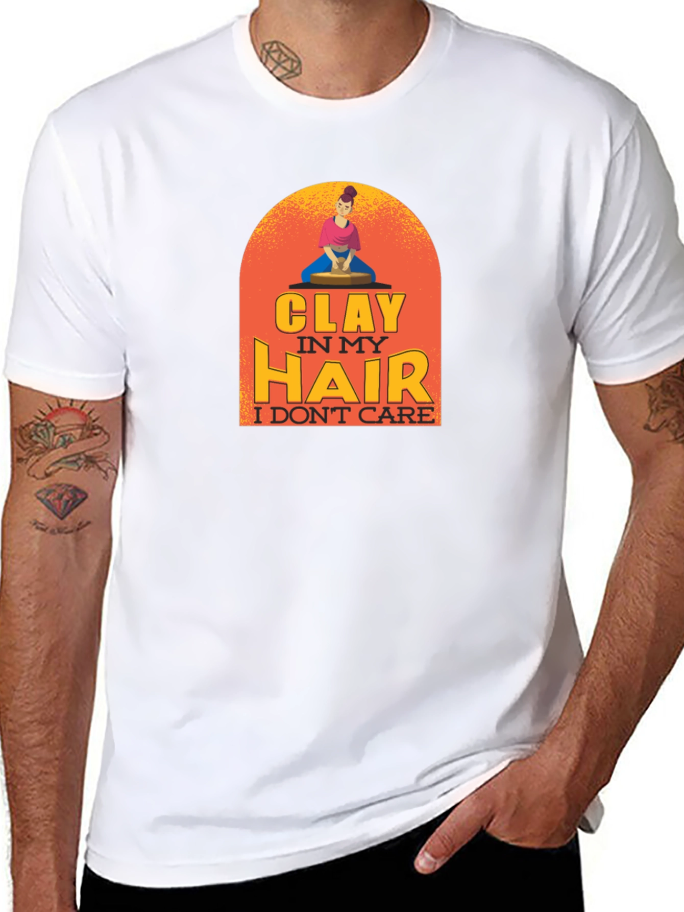 Clay In My Hair Potter T-Shirt